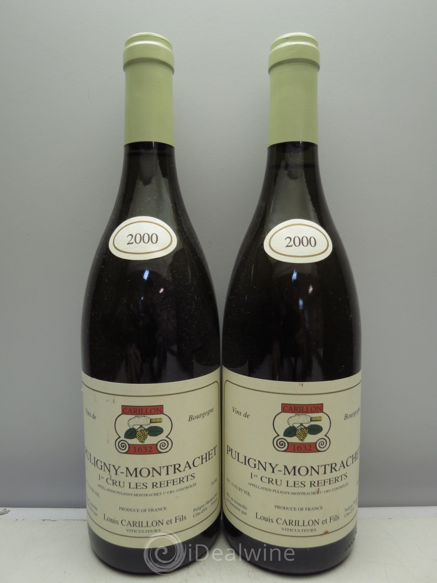 Puligny-Montrachet 1er Cru 2000 - Lot de 2 bouteilles - 0