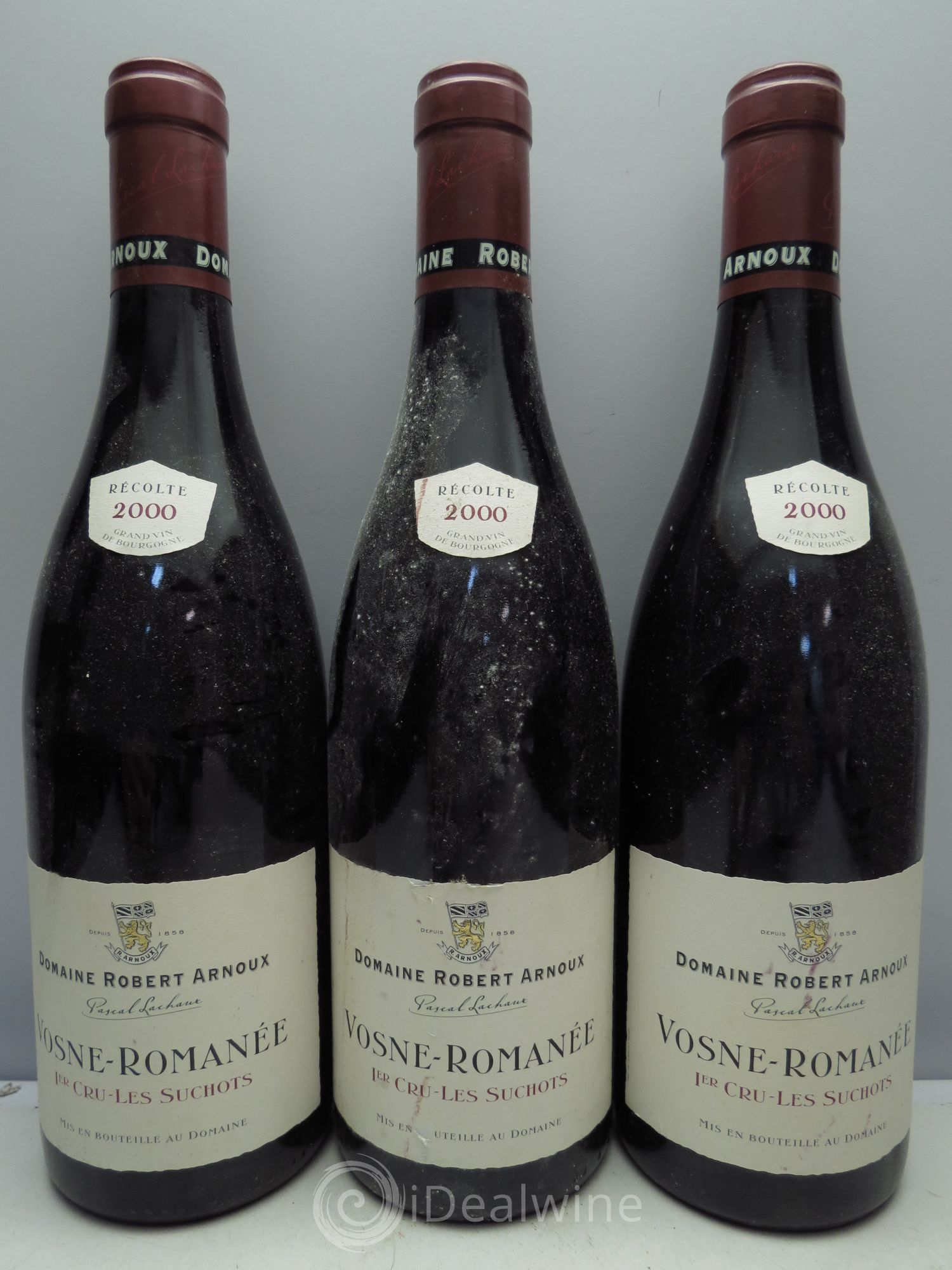 Vosne-Romanée 1er Cru 2000 - Lot de 3 bouteilles - 0