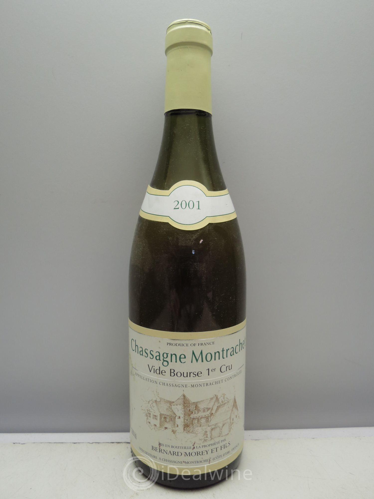 Chassagne-Montrachet 1er Cru Vides-Bourses 2001 - Lot de 1 bouteille - 0