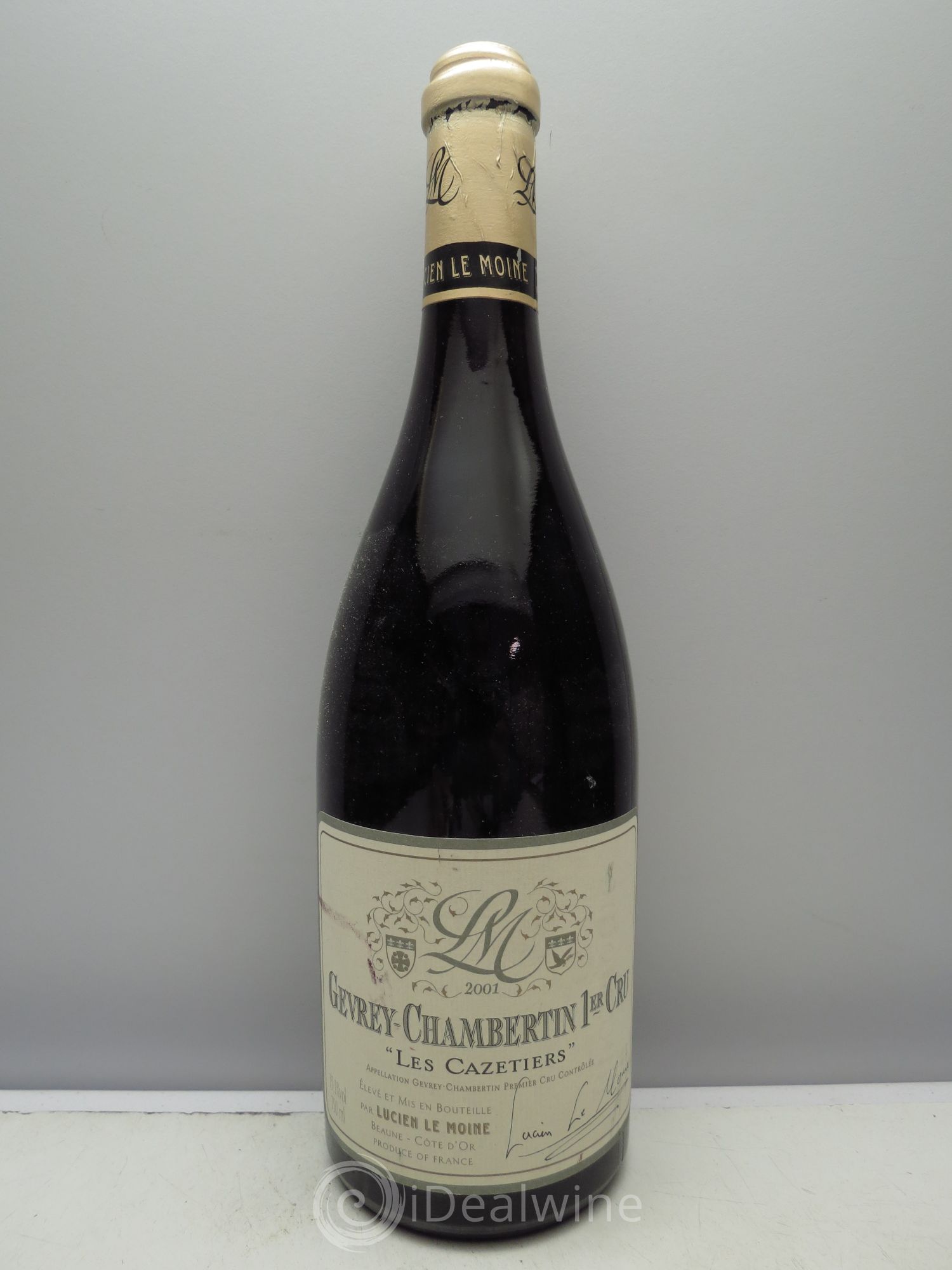 Gevrey-Chambertin 1er Cru Le Moine 2001 - Lot de 1 bouteille - 0