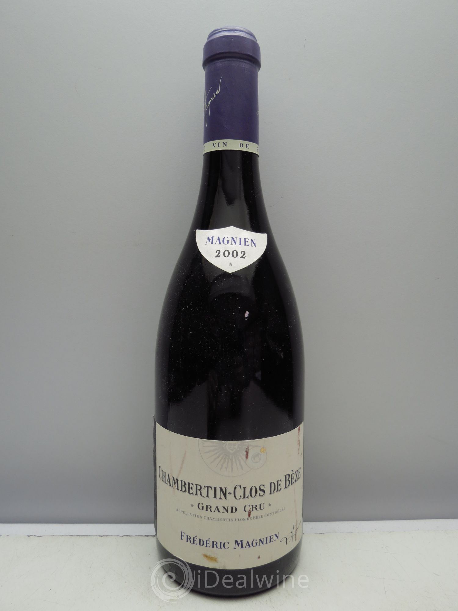 Chambertin Clos de Bèze Grand Cru F.Magnien 2002 - Lot de 1 bouteille - 0