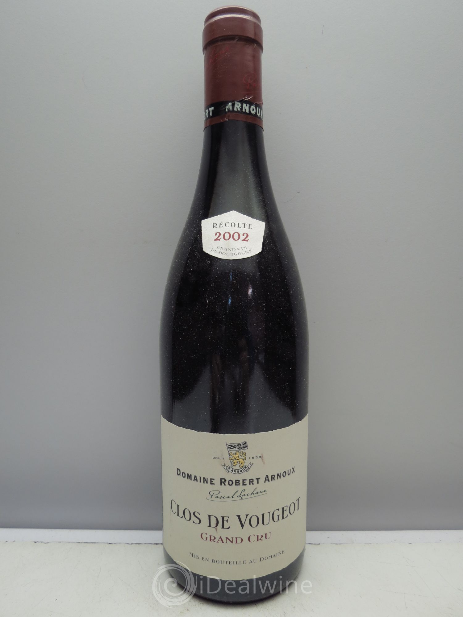 Clos de Vougeot Grand Cru 2002 - Lot de 1 bouteille - 0