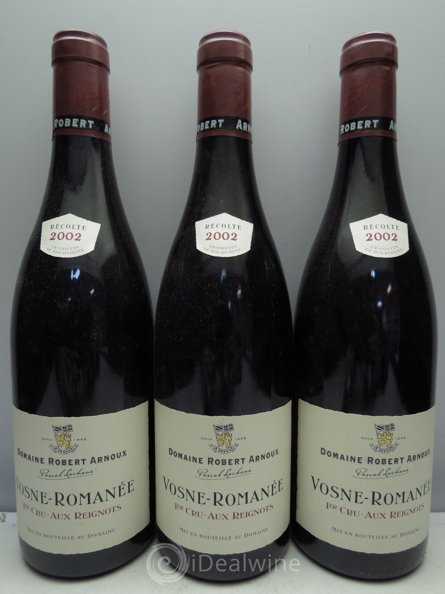 Vosne-Romanée 1er Cru 2002 - Lot de 3 bouteilles - 0