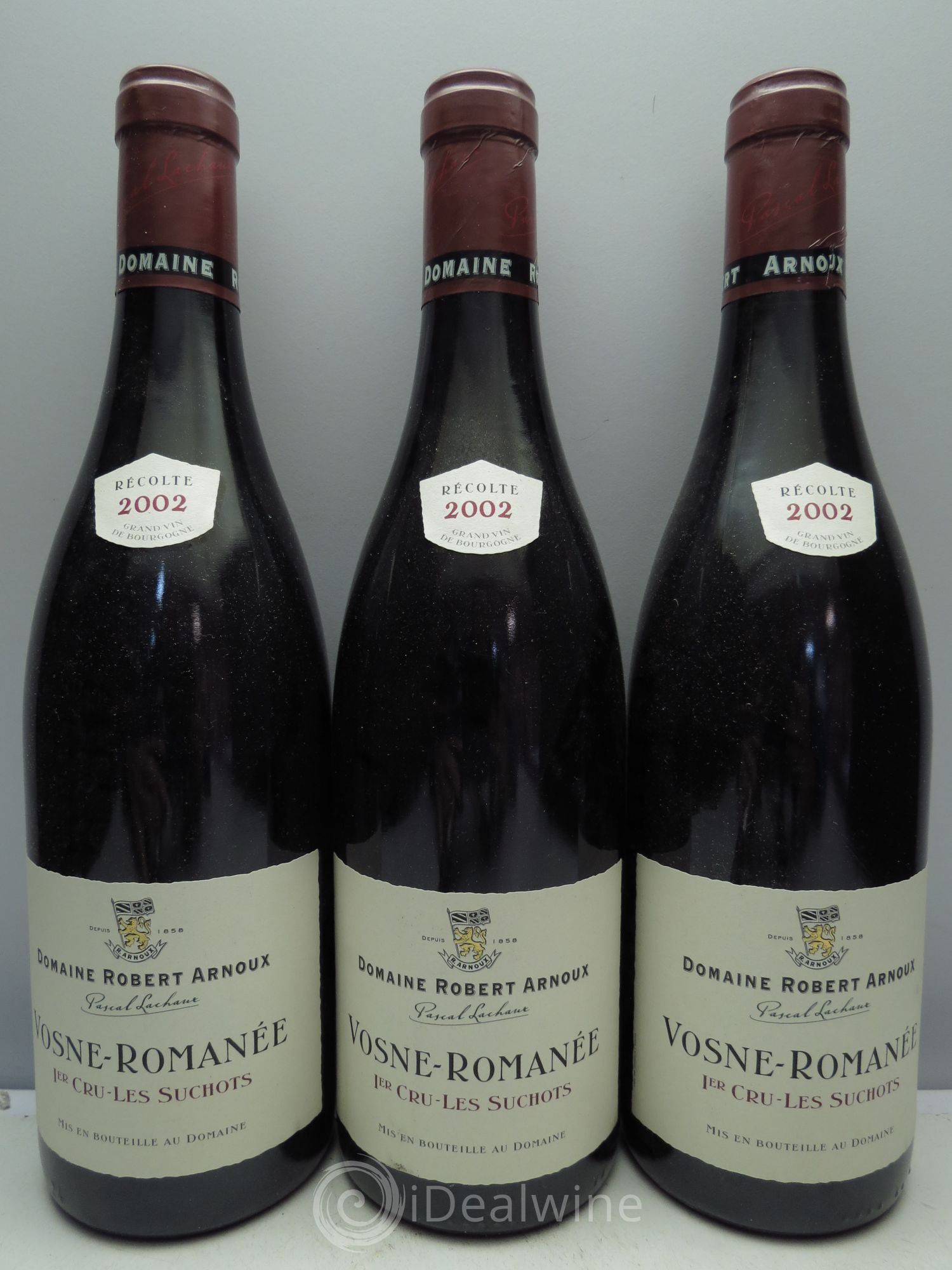 Vosne-Romanée 1er Cru 2002 - Lot de 3 bouteilles - 0