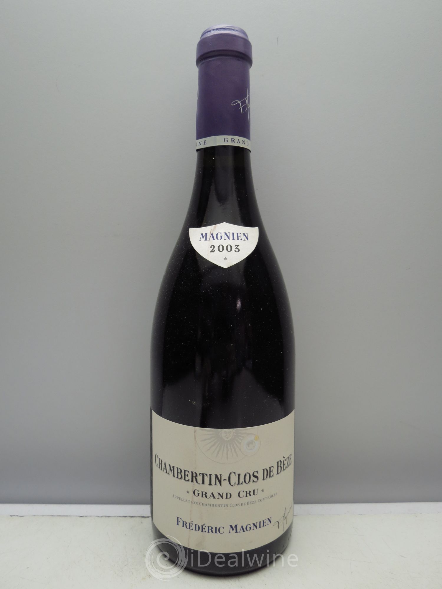 Chambertin Clos de Bèze Grand Cru F.Magnien 2003 - Lot de 1 bouteille - 0