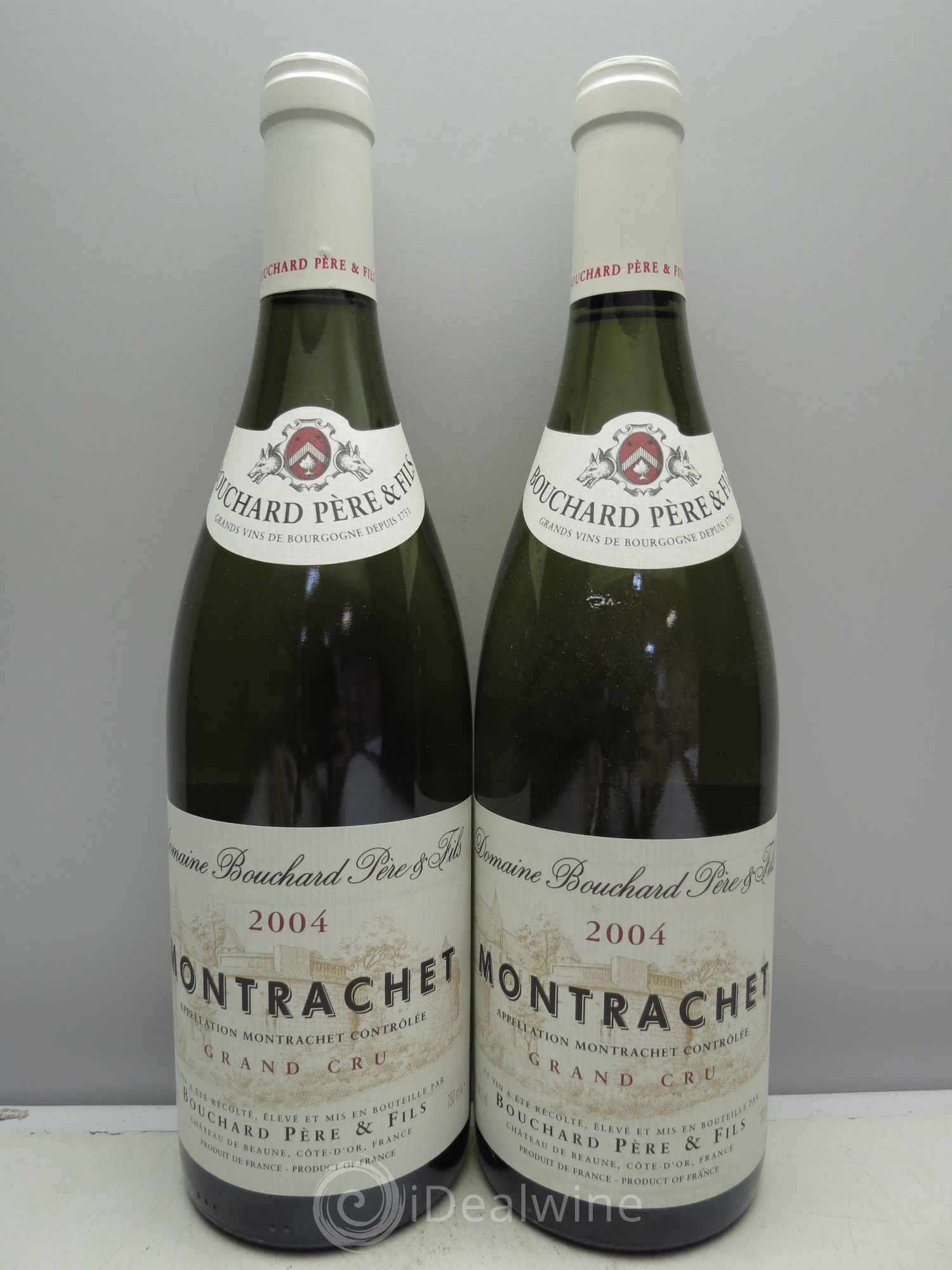 Montrachet Grand Cru Bouchard Père & Fils 2004 - Lot de 2 bouteilles - 0