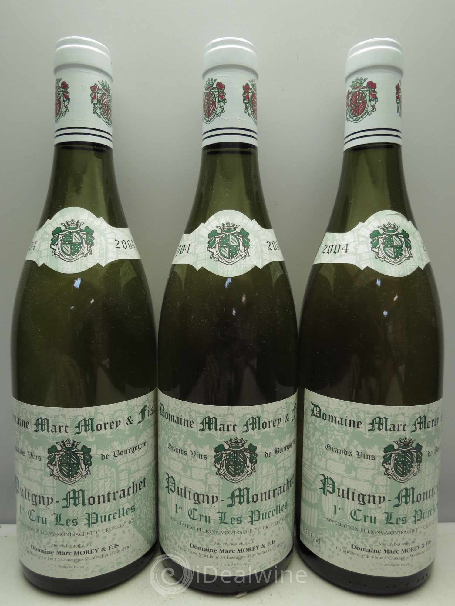 Puligny-Montrachet 1er Cru Marc Morey 2004 - Lot de 3 bouteilles - 0