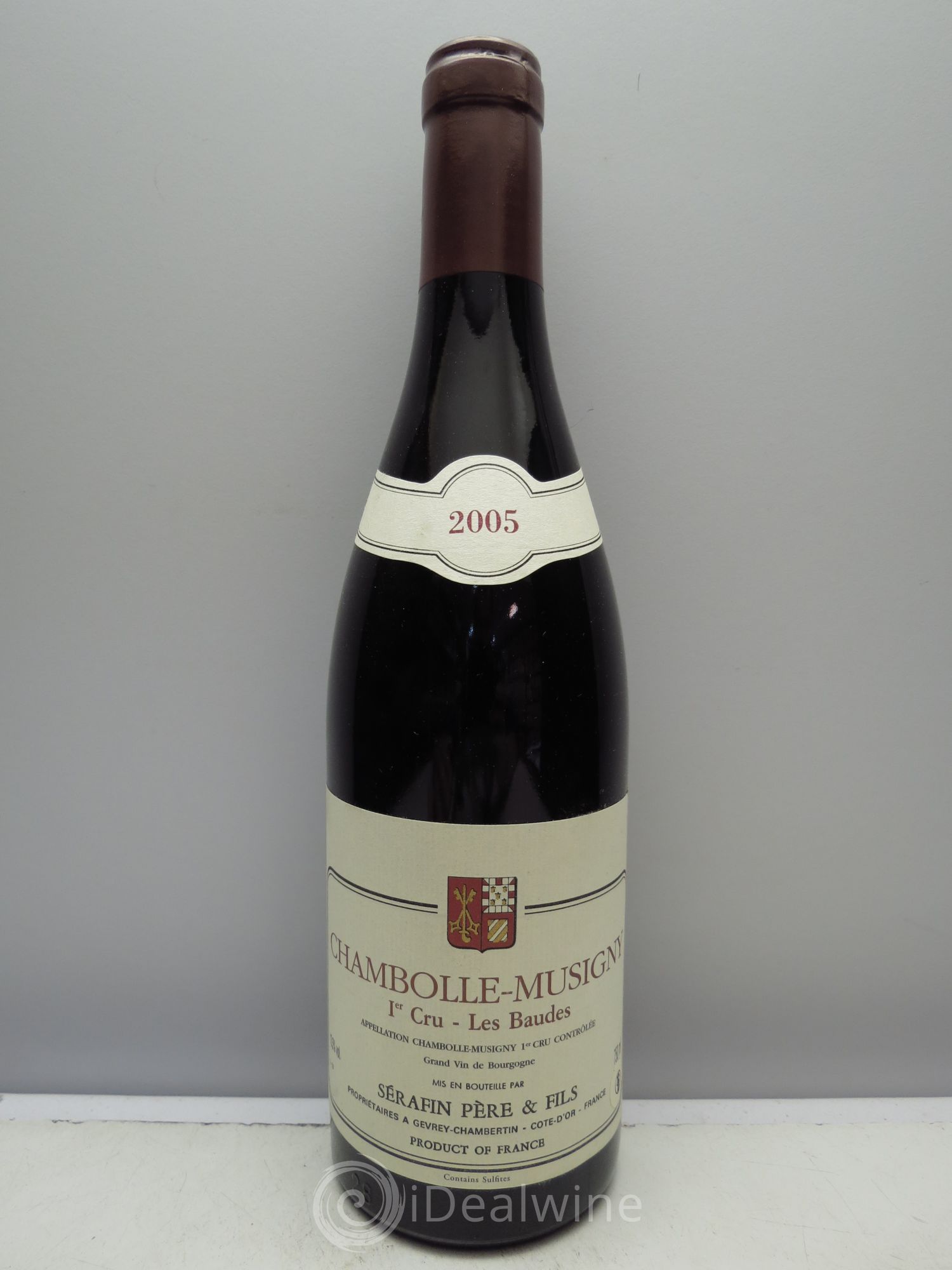 Chambolle-Musigny 1er Cru 2005 - Lot de 1 bouteille - 0