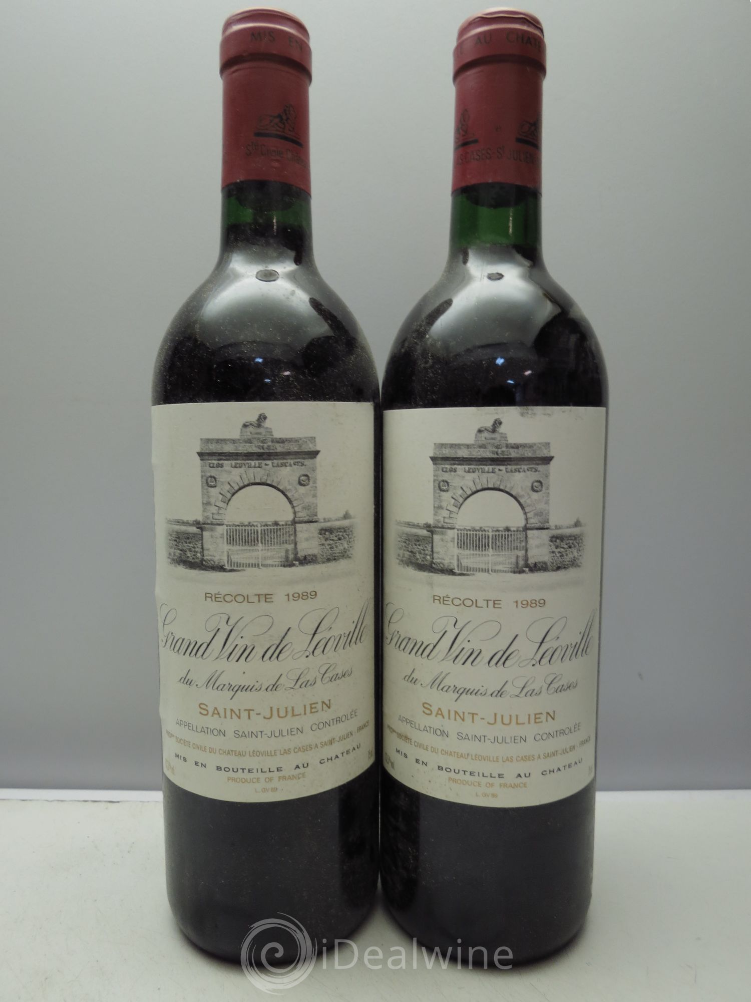 Château Léoville Las Cases 2ème Grand Cru Classé 1989 - Lot de 12 bouteilles - 2