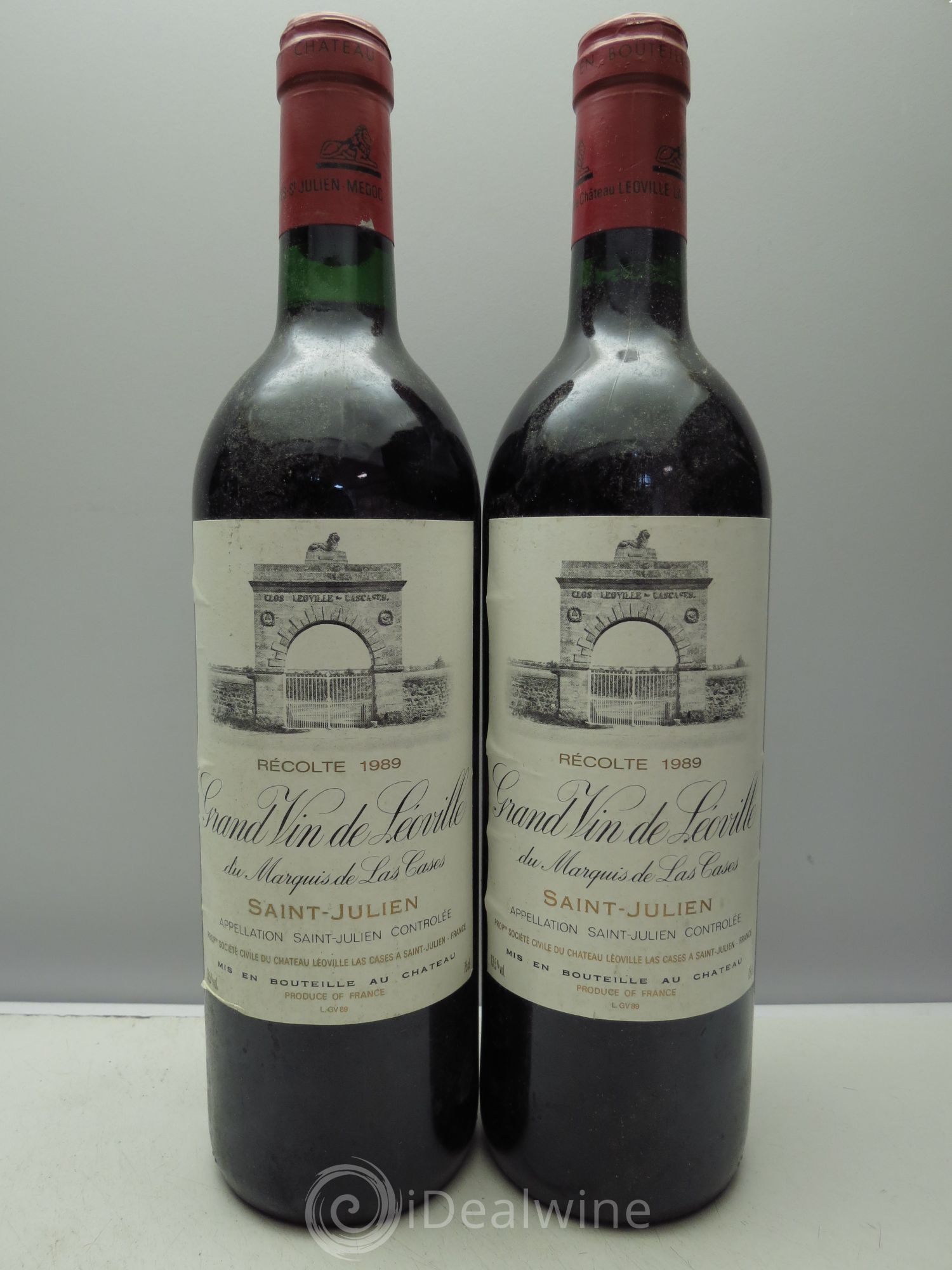 Château Léoville Las Cases 2ème Grand Cru Classé 1989 - Lot de 12 bouteilles - 6