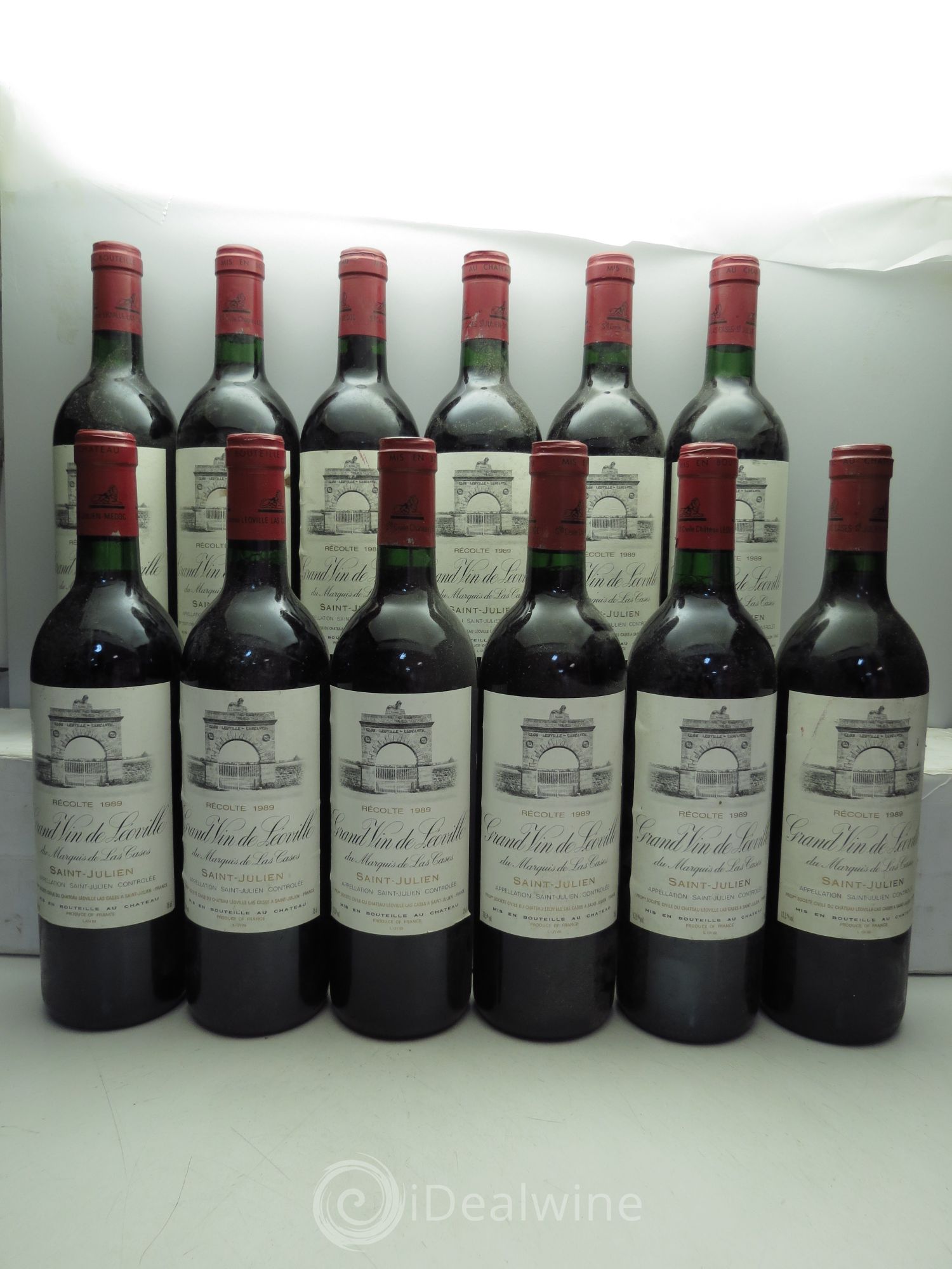 Château Léoville Las Cases 2ème Grand Cru Classé 1989 - Lot de 12 bouteilles - 0
