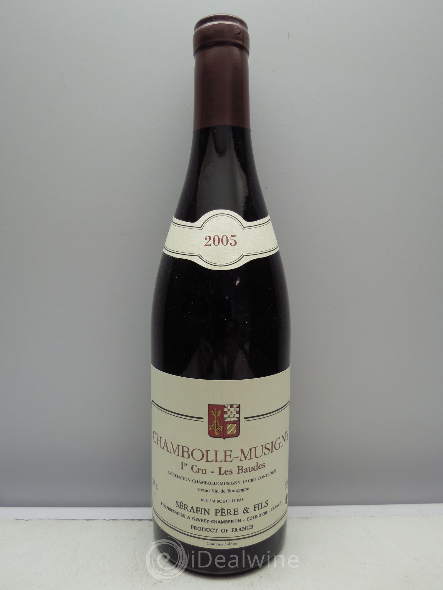 Chambolle-Musigny 1er Cru 2005 - Lot de 1 bouteille - 0
