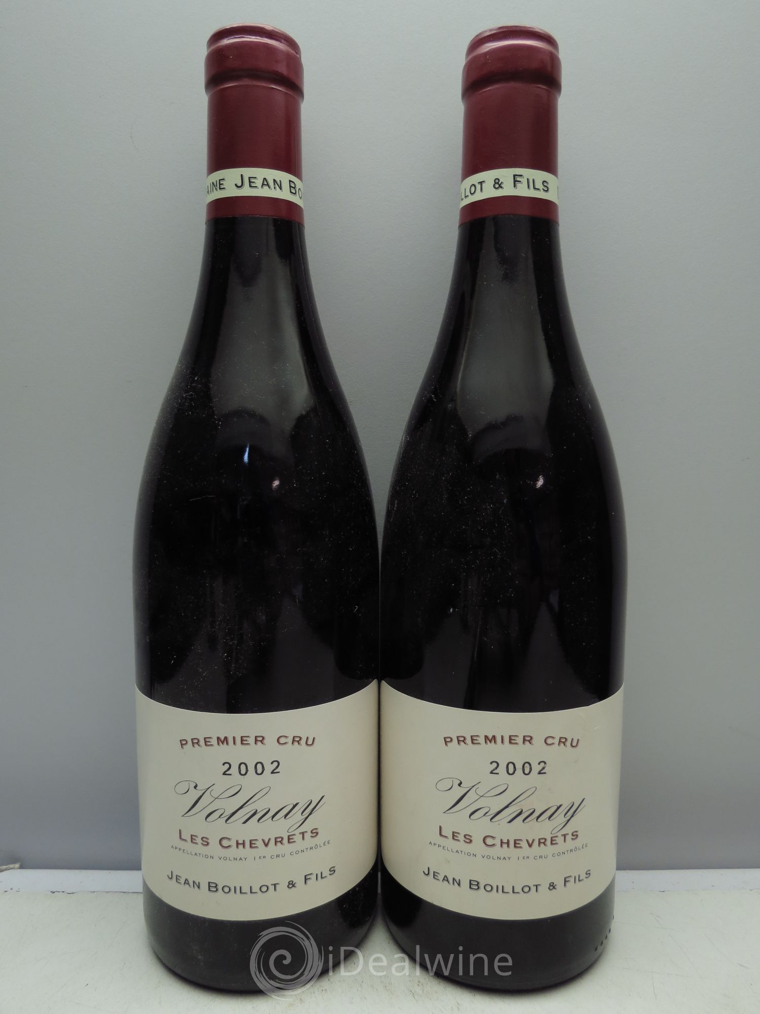 Volnay 1er Cru J.Boillot 2002 - Lot de 2 bouteilles - 0