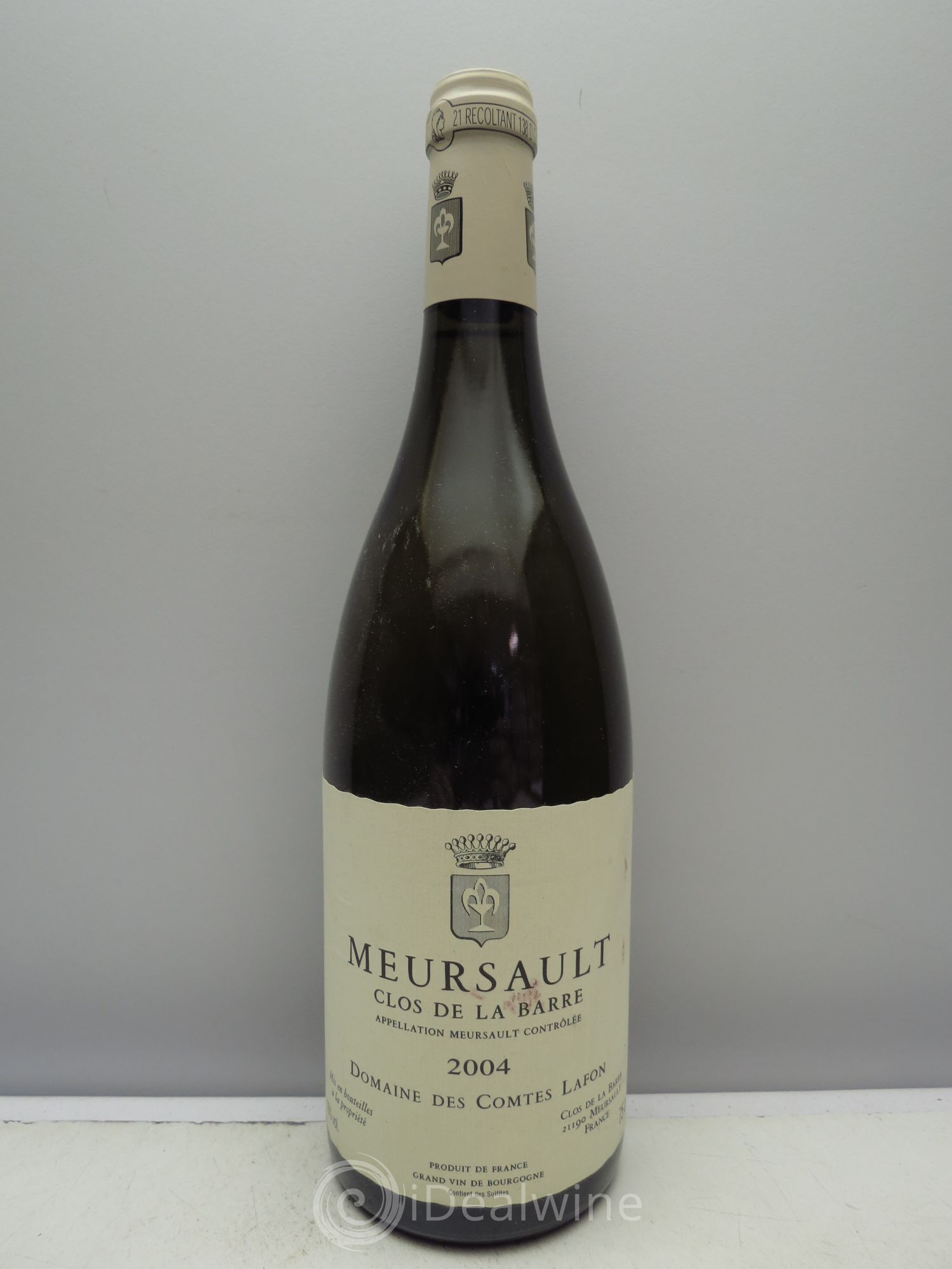 Meursault Clos de la Barre Comtes Lafon (Domaine des) 2004 - Lot de 1 bouteille - 0