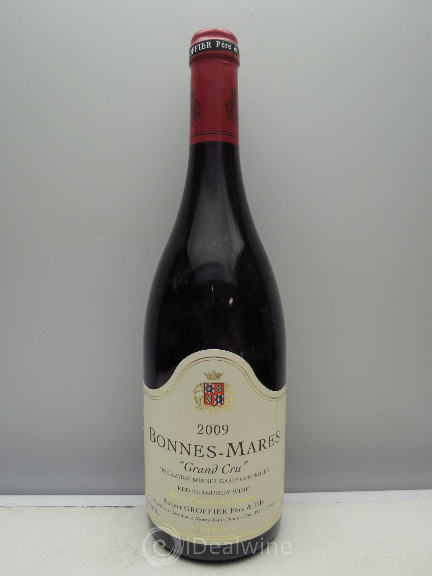Bonnes-Mares Grand Cru Robert Groffier Père & Fils (Domaine) 2009 - Lot de 1 bouteille - 0
