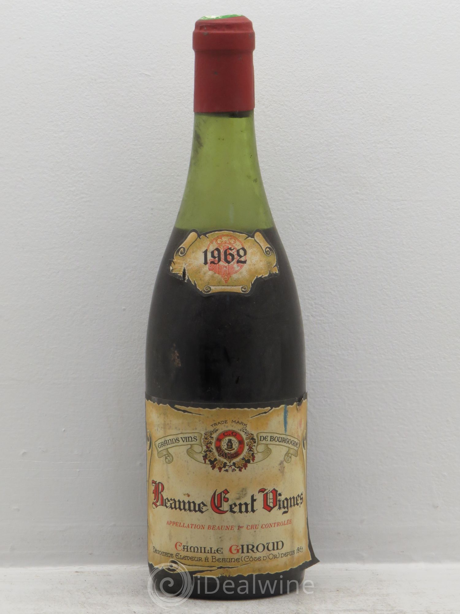 Beaune 1er Cru Camille Giroud 1962 - Lot de 1 bouteille - 0