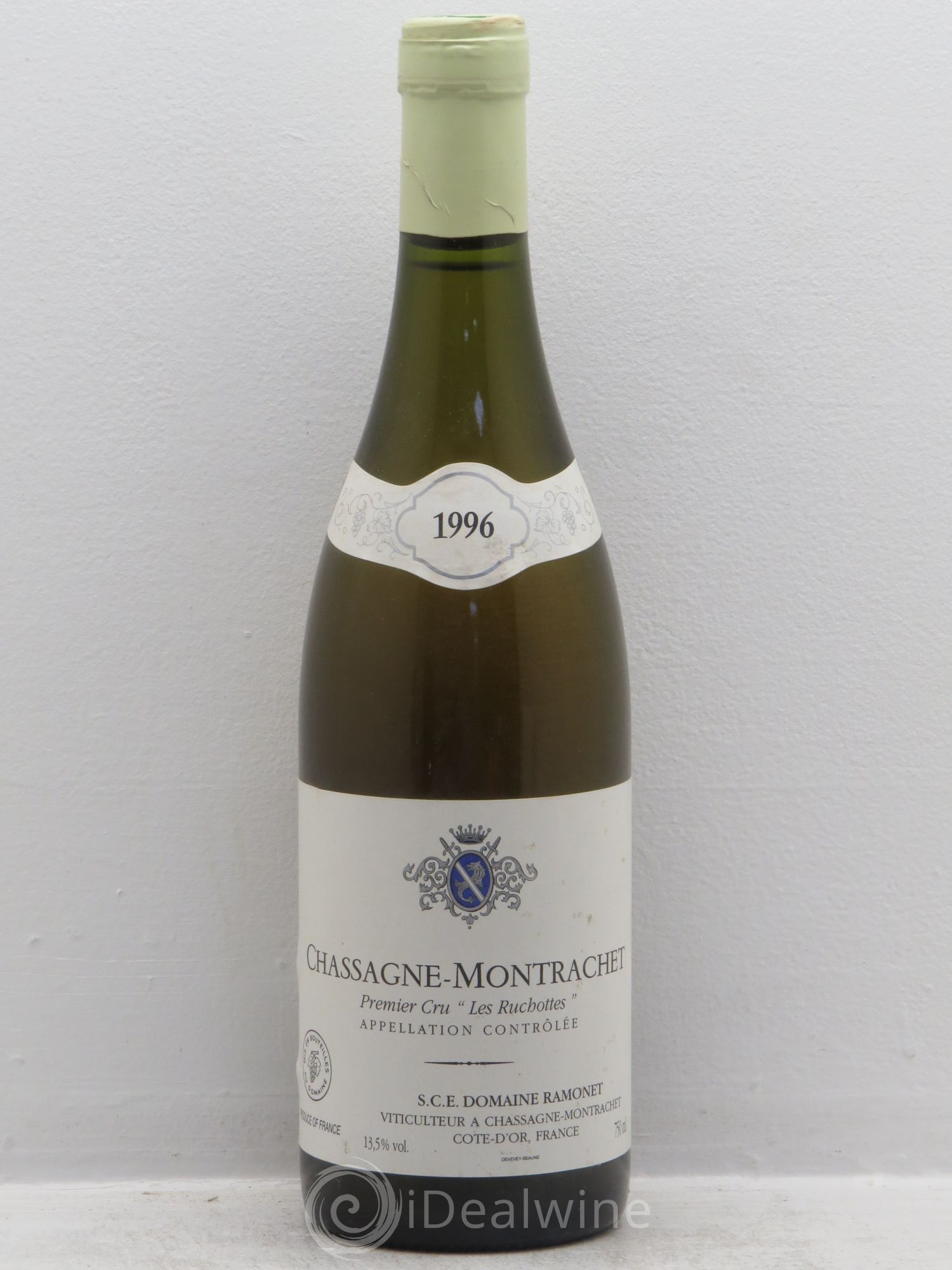 Chassagne-Montrachet 1er Cru Les Ruchottes Ramonet (Domaine) 1996 - Lot de 1 bouteille - 0