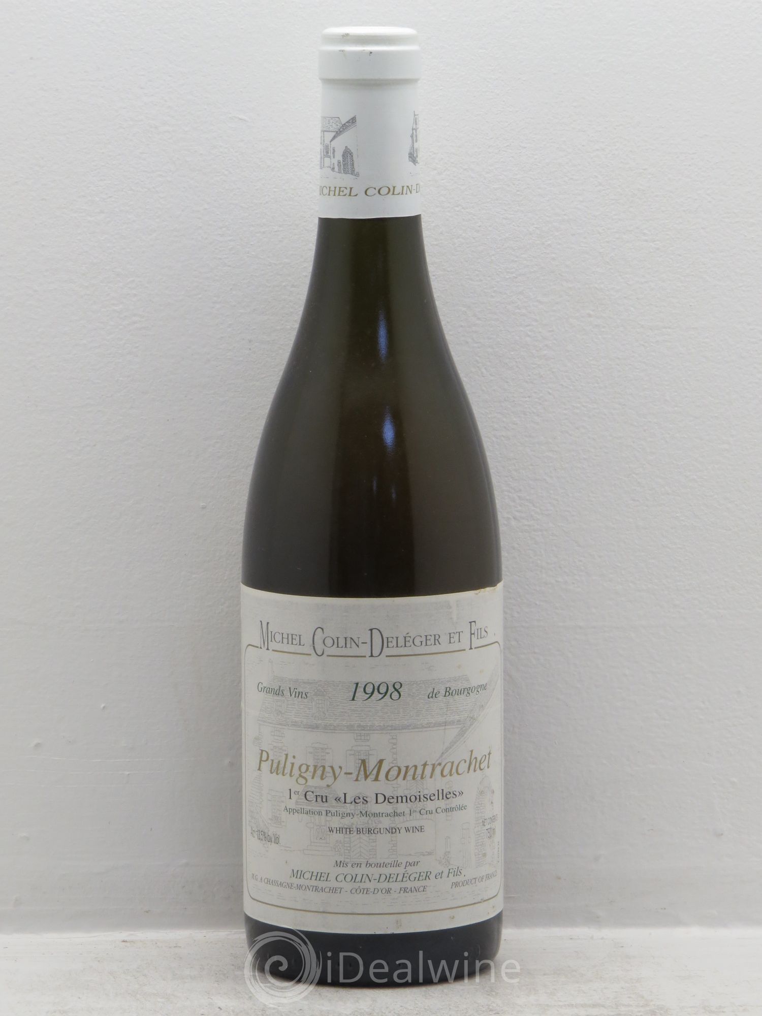 Puligny-Montrachet 1er Cru Les Demoiselles Michel Colin-Deléger (Domaine) 1998 - Lot de 1 bouteille - 0