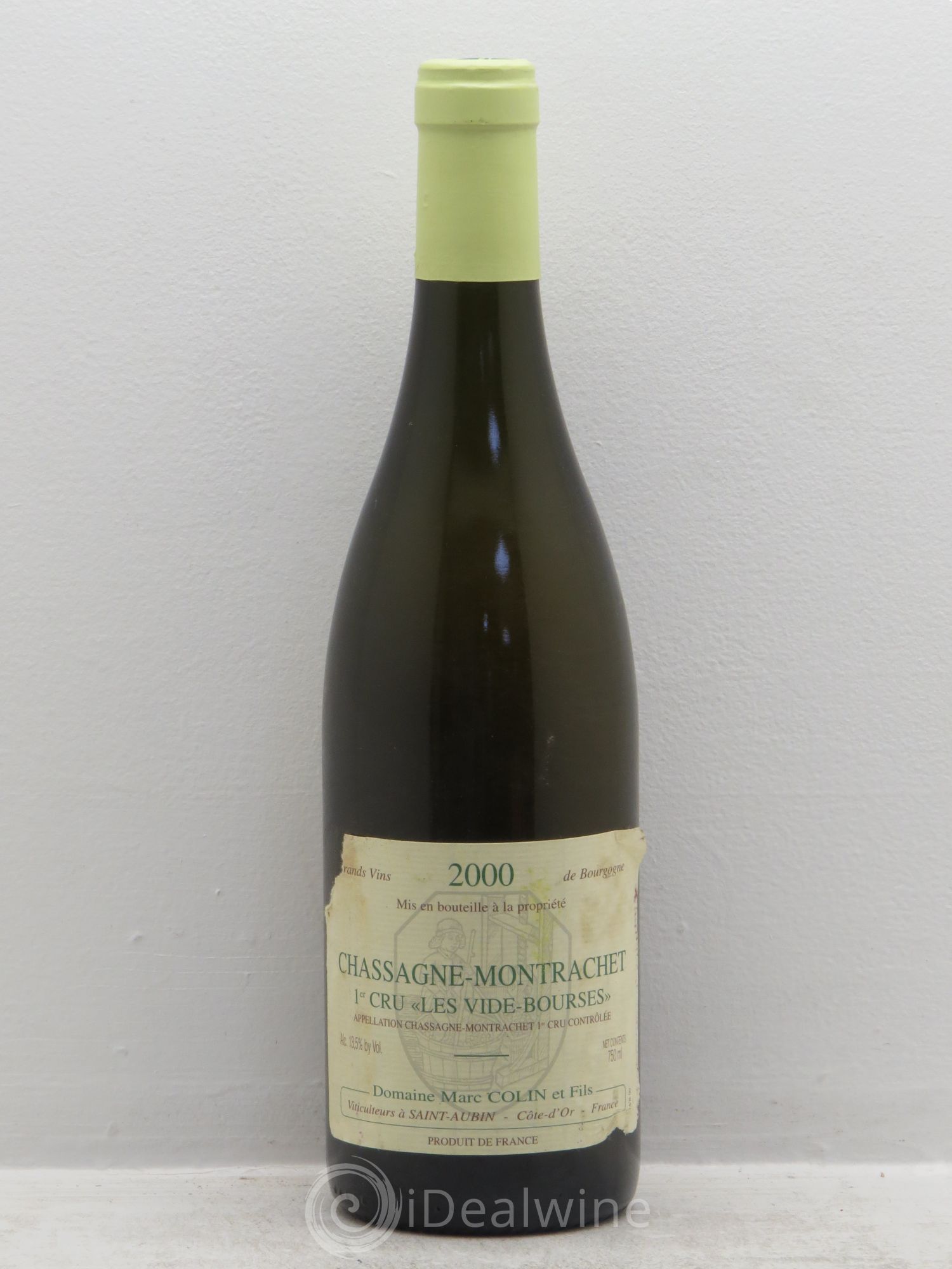 Chassagne-Montrachet 1er Cru Vides Bourses 2000 - Lot de 1 bouteille - 0
