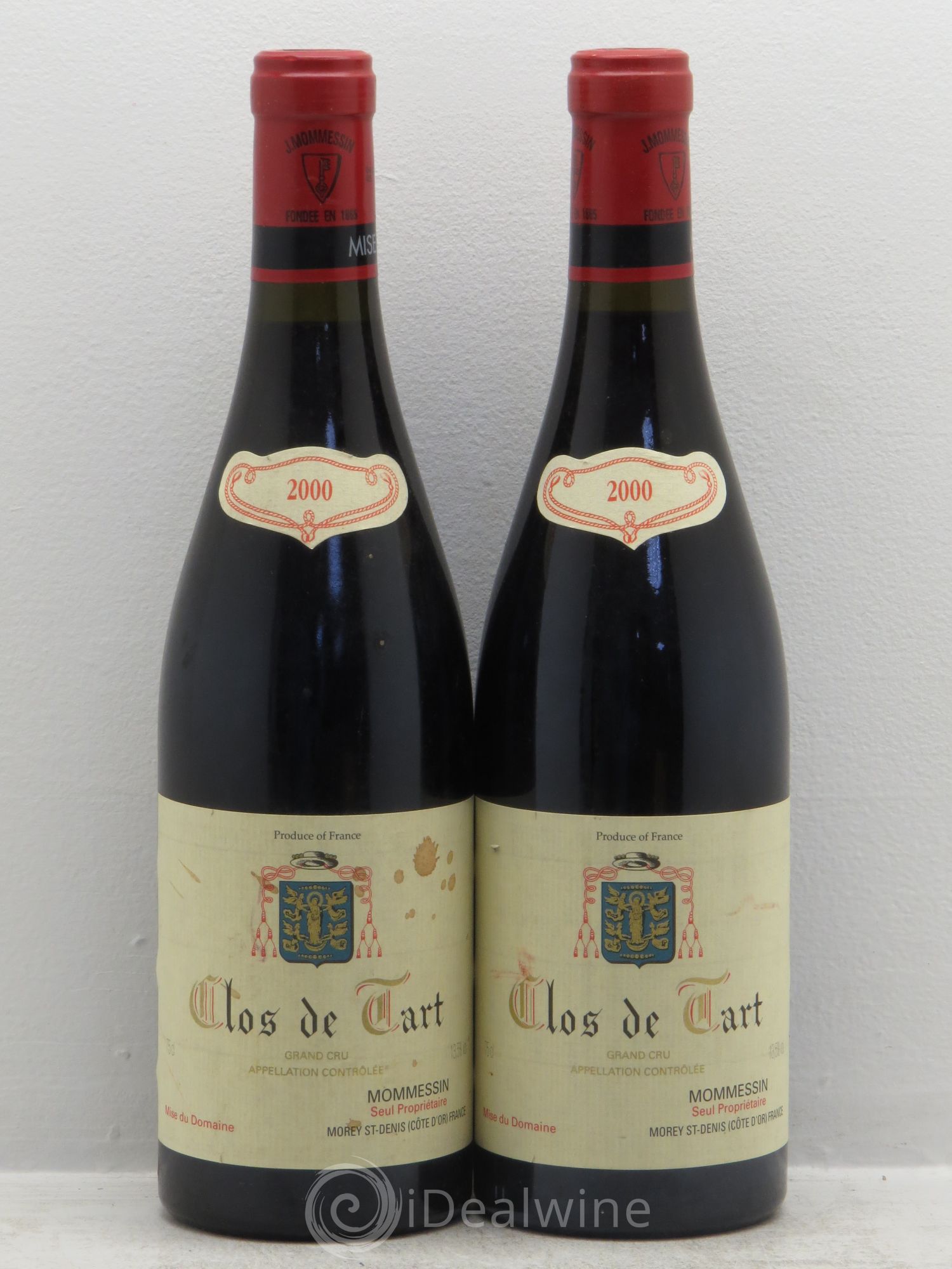 Clos de Tart Grand Cru Clos de Tart 2000 - Lot de 2 bouteilles - 0