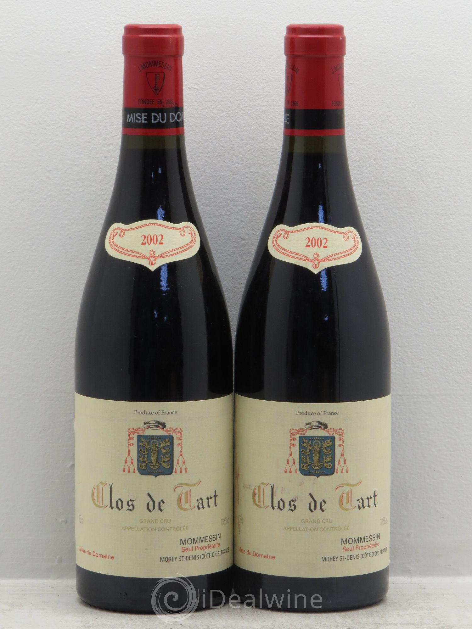 Clos de Tart Grand Cru Clos de Tart 2002 - Lot de 2 bouteilles - 0