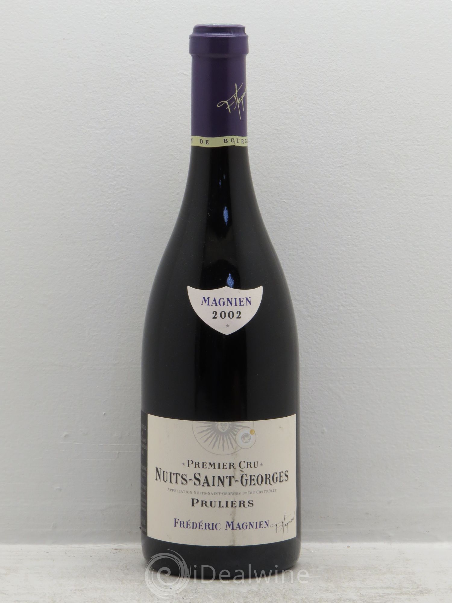 Nuits-Saint-Georges 1er Cru Fred Magnien 2002 - Lot de 1 bouteille - 0