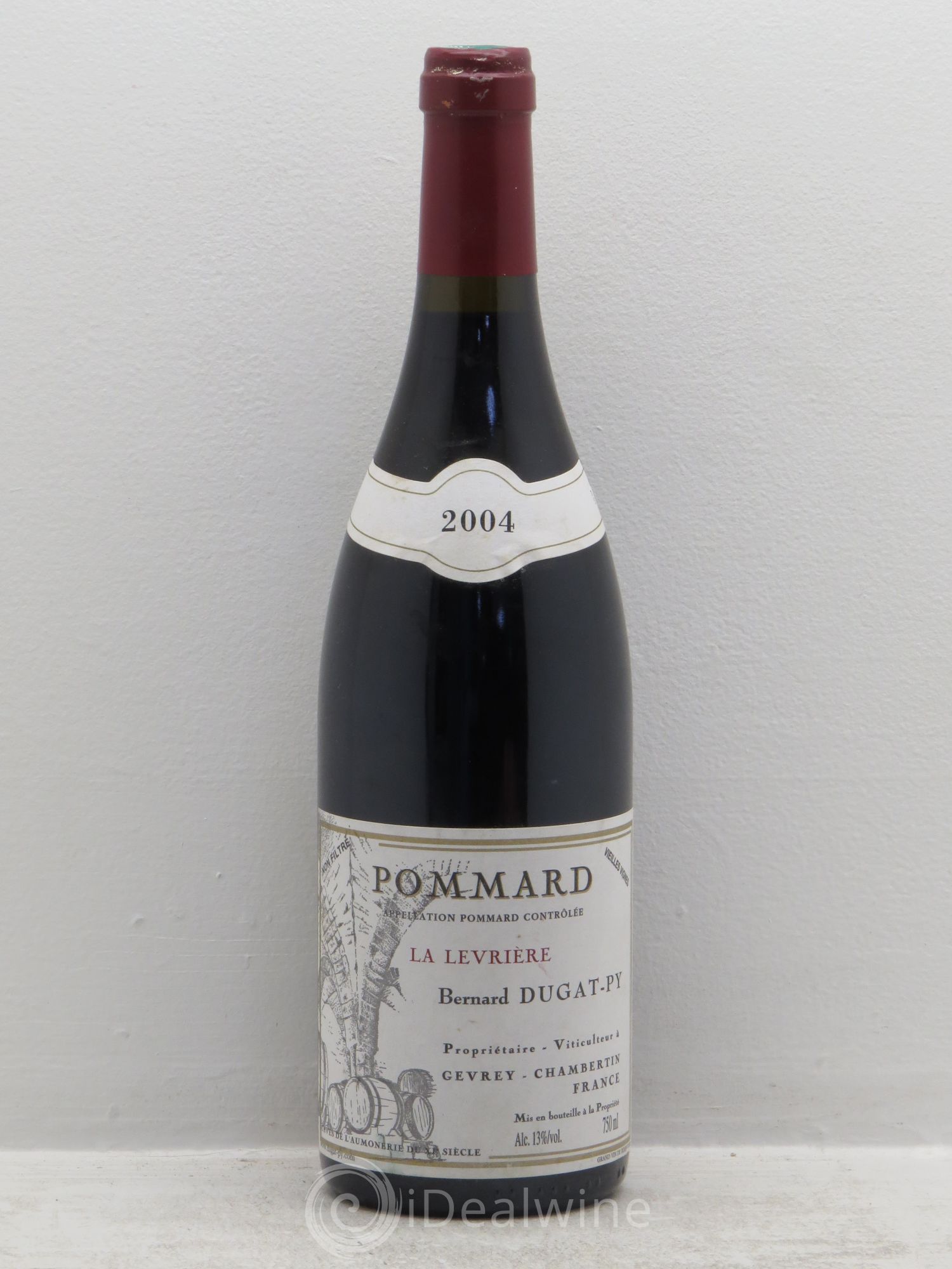 Pommard La Levrière Vieilles Vignes Dugat-Py 2004 - Lot de 1 bouteille - 0