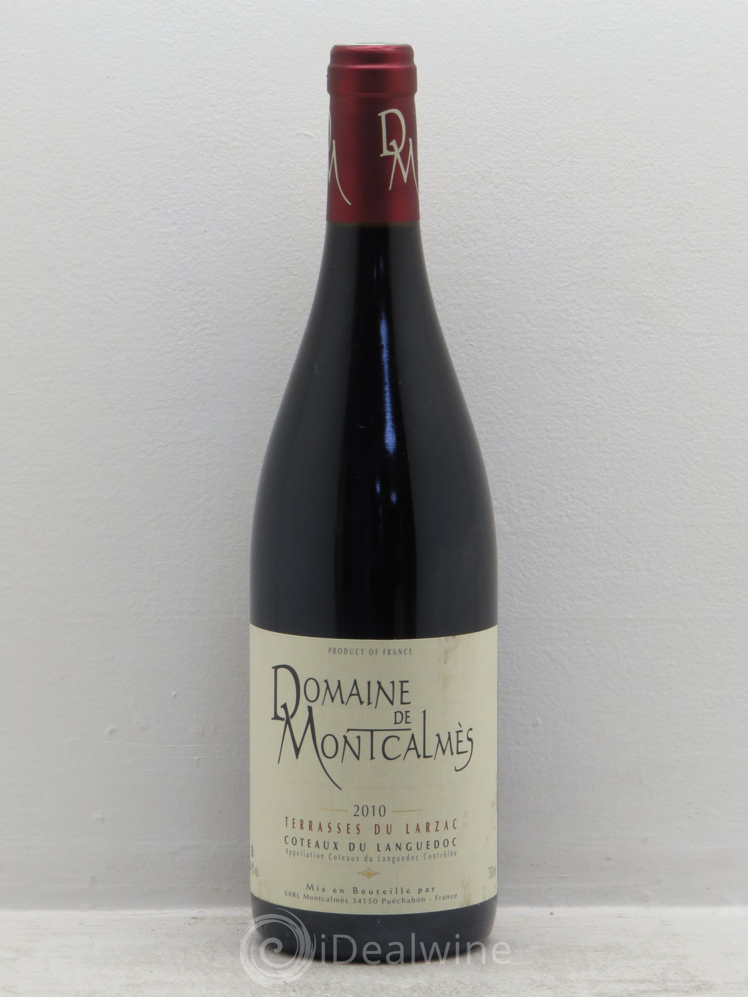 Terrasses du Larzac Domaine de Montcalmès Frédéric Pourtalié 2010 - Lot de 1 bouteille - 0