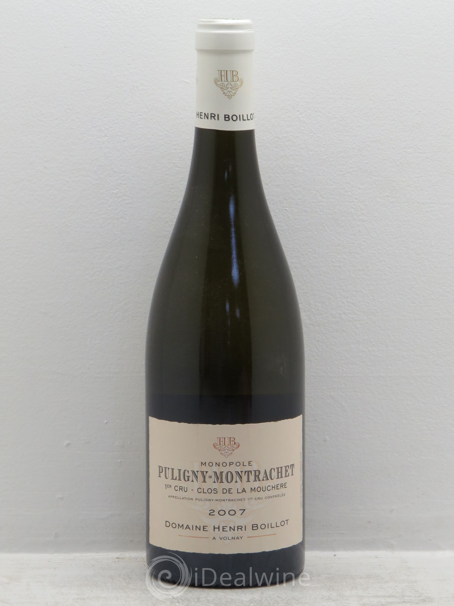 Puligny-Montrachet 1er Cru Clos de la Mouchère Henri Boillot (Domaine) 2007 - Lot de 1 bouteille - 0