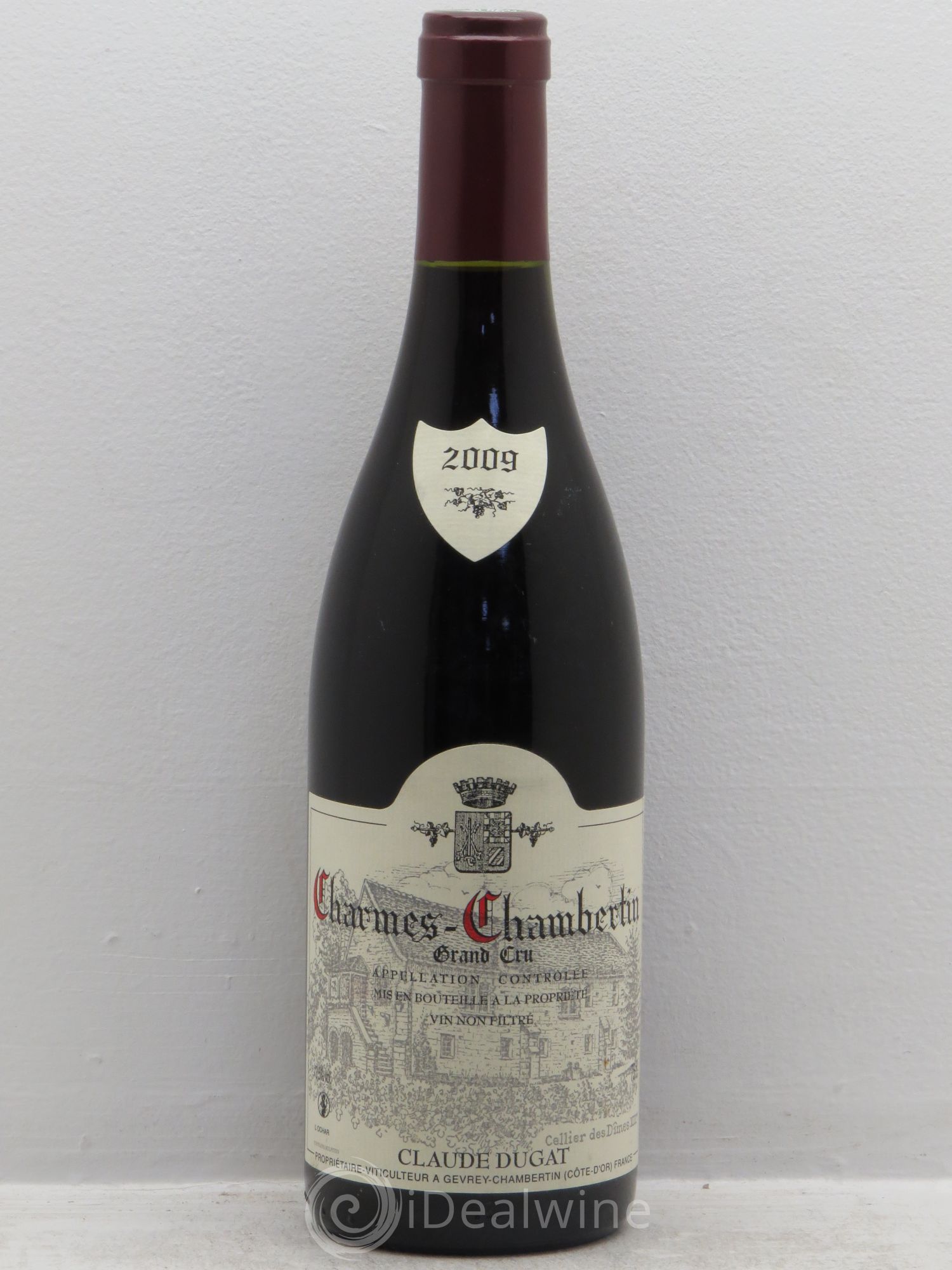 Charmes-Chambertin Grand Cru Claude Dugat 2009 - Lot de 1 bouteille - 0