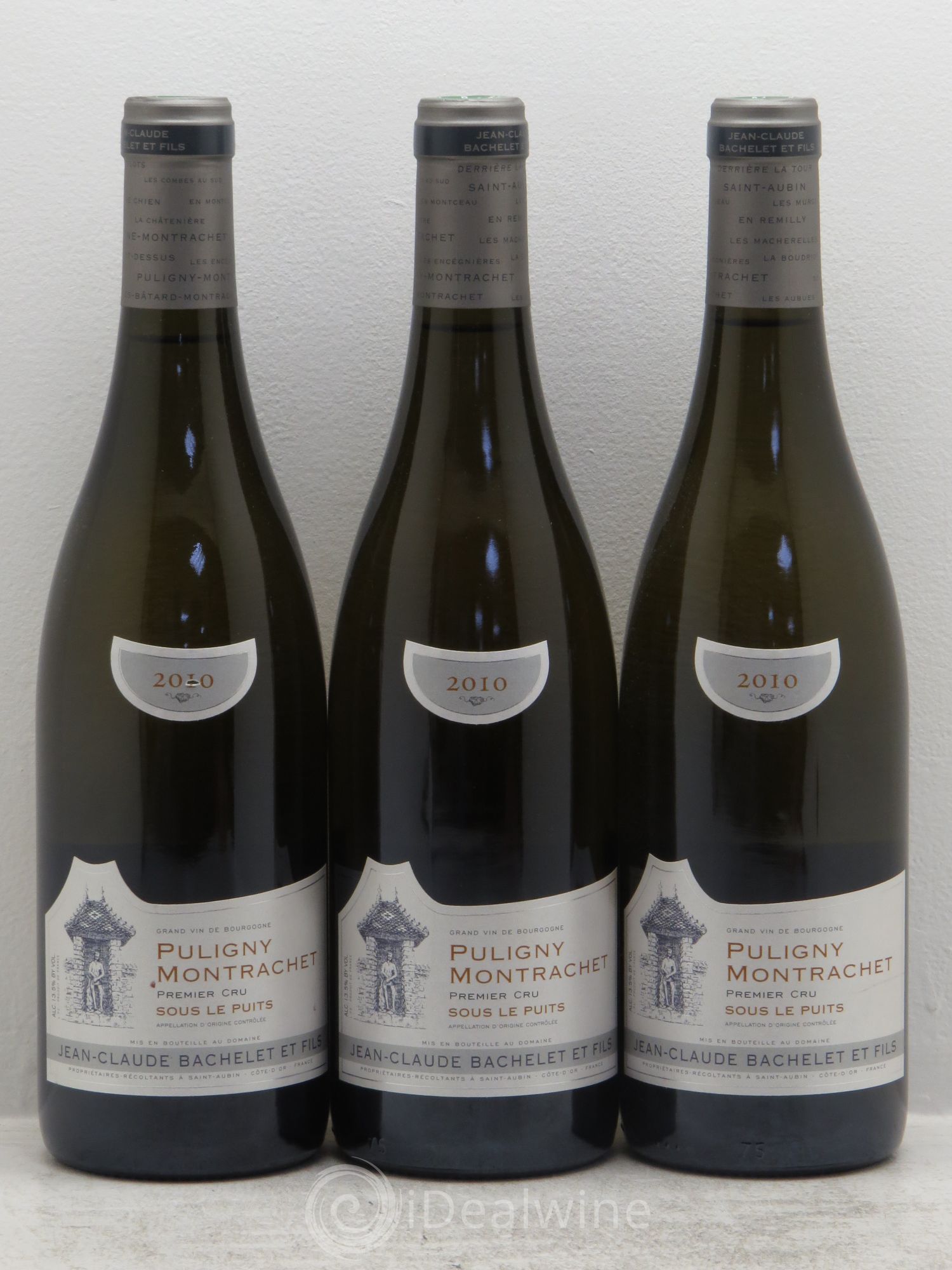 Puligny-Montrachet 1er Cru 2010 - Lot de 3 bouteilles - 0
