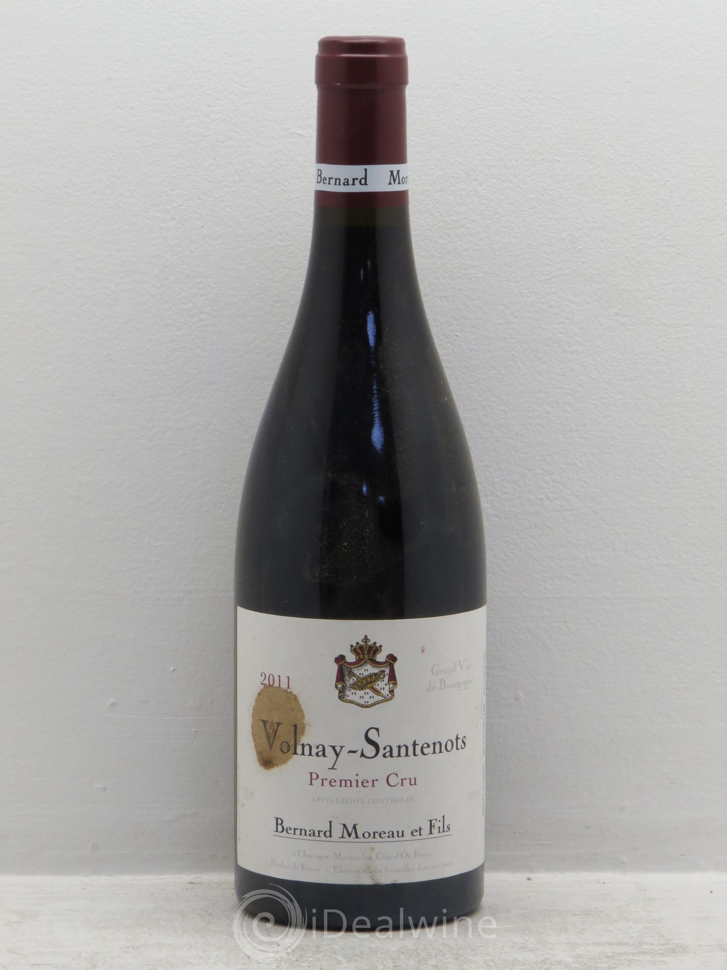 Volnay 1er Cru Bernard Moreau 2011 - Lot de 1 bouteille - 0