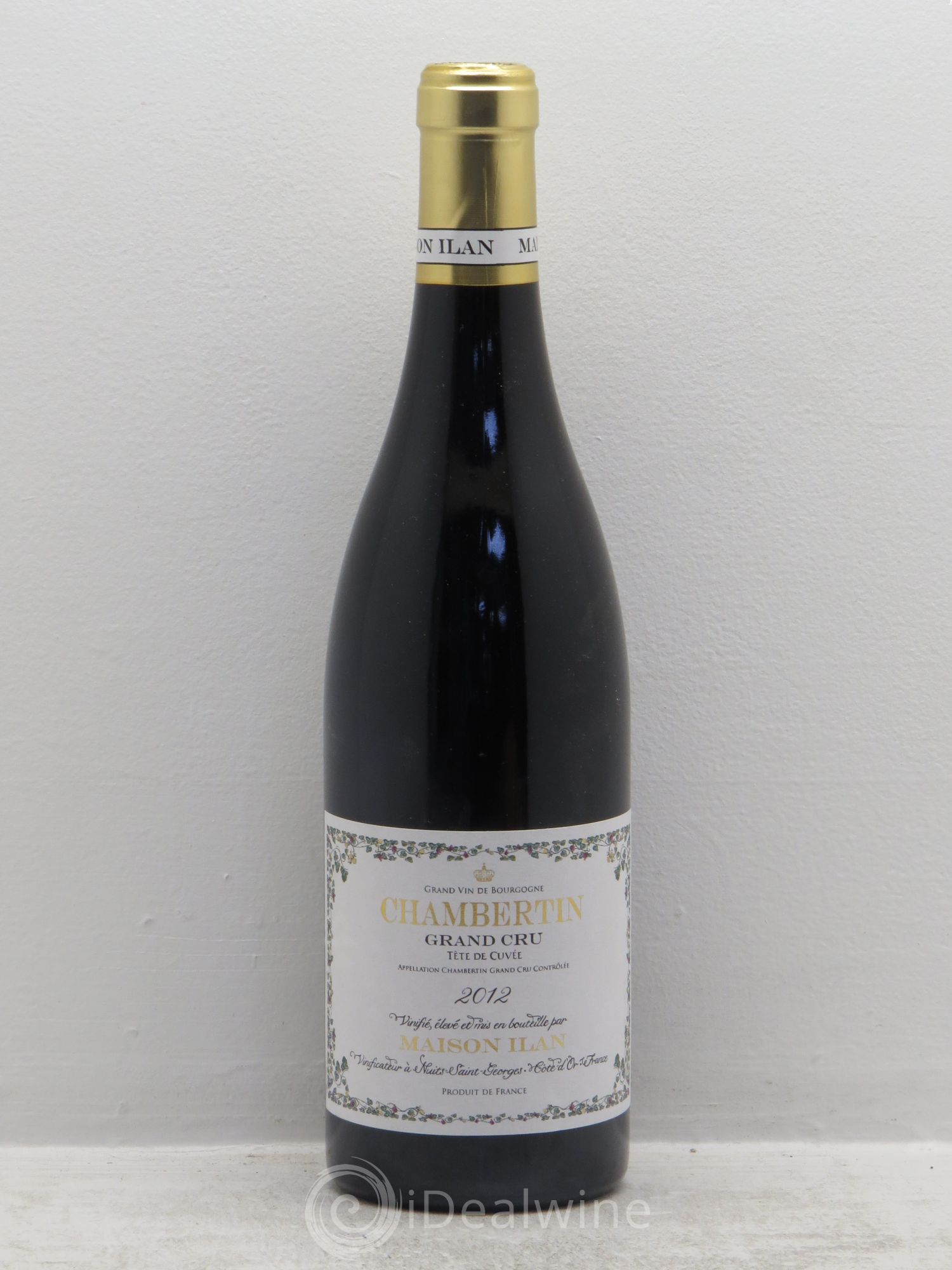 Chambertin Grand Cru Tête de Cuvée Maison ILan 2012 - Posten von 1 Flasche - 0