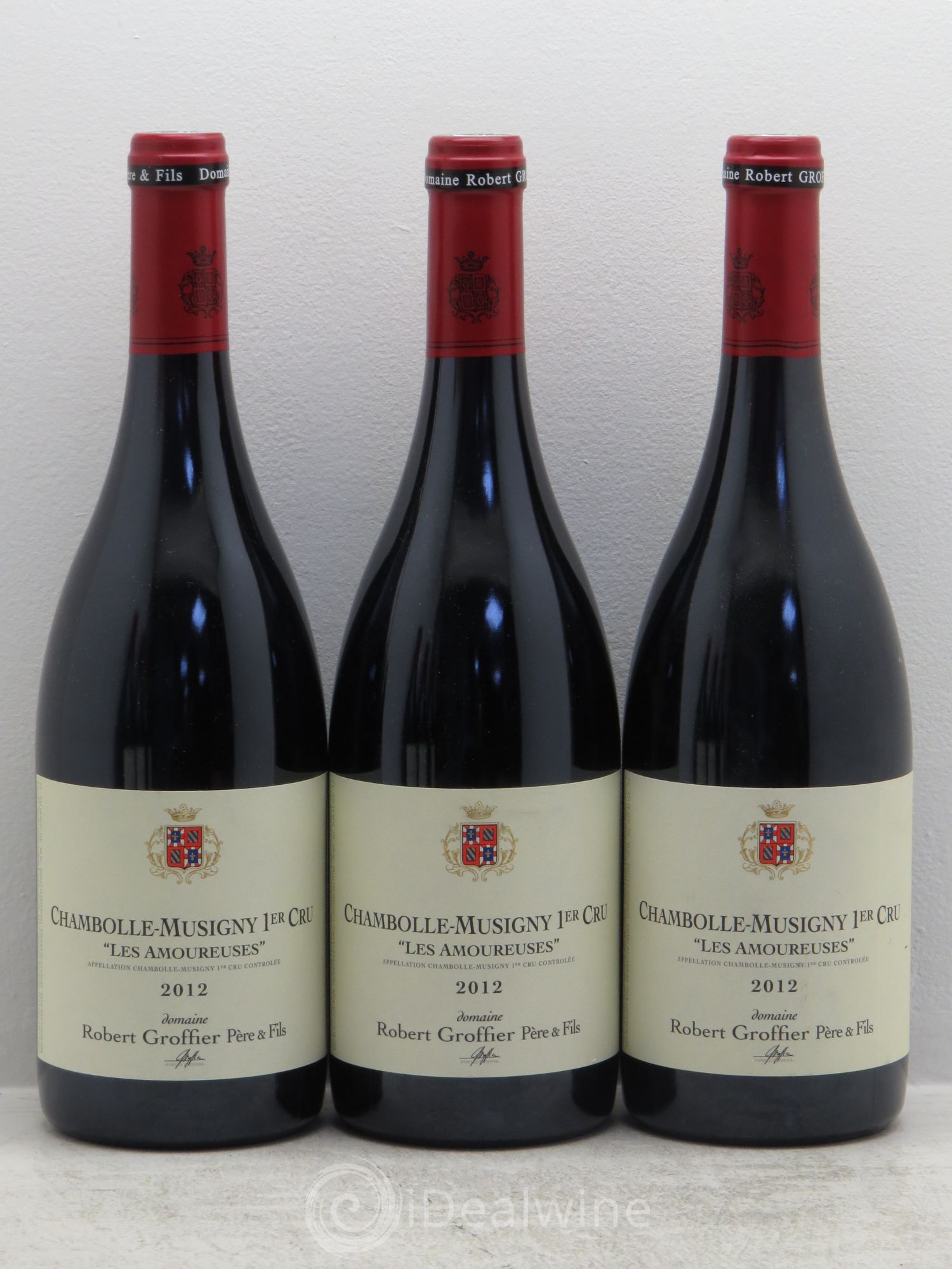 Chambolle-Musigny 1er Cru Les Amoureuses Robert Groffier Père & Fils (Domaine) 2012 - Lot de 6 bouteilles - 1