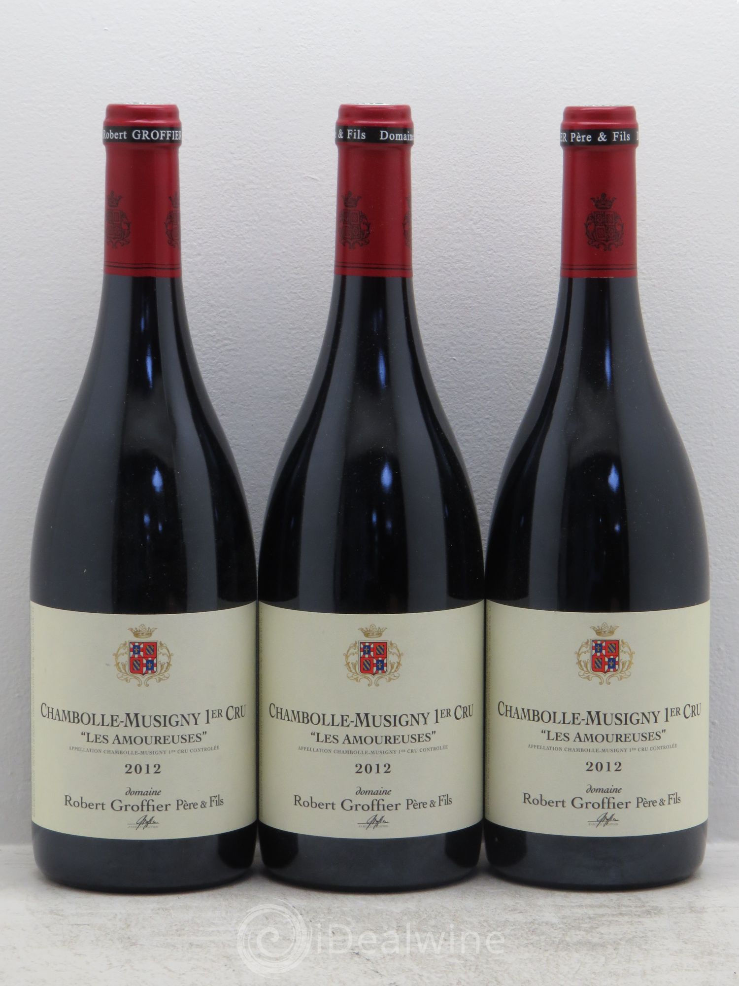 Chambolle-Musigny 1er Cru Les Amoureuses Robert Groffier Père & Fils (Domaine) 2012 - Lot de 6 bouteilles - 2