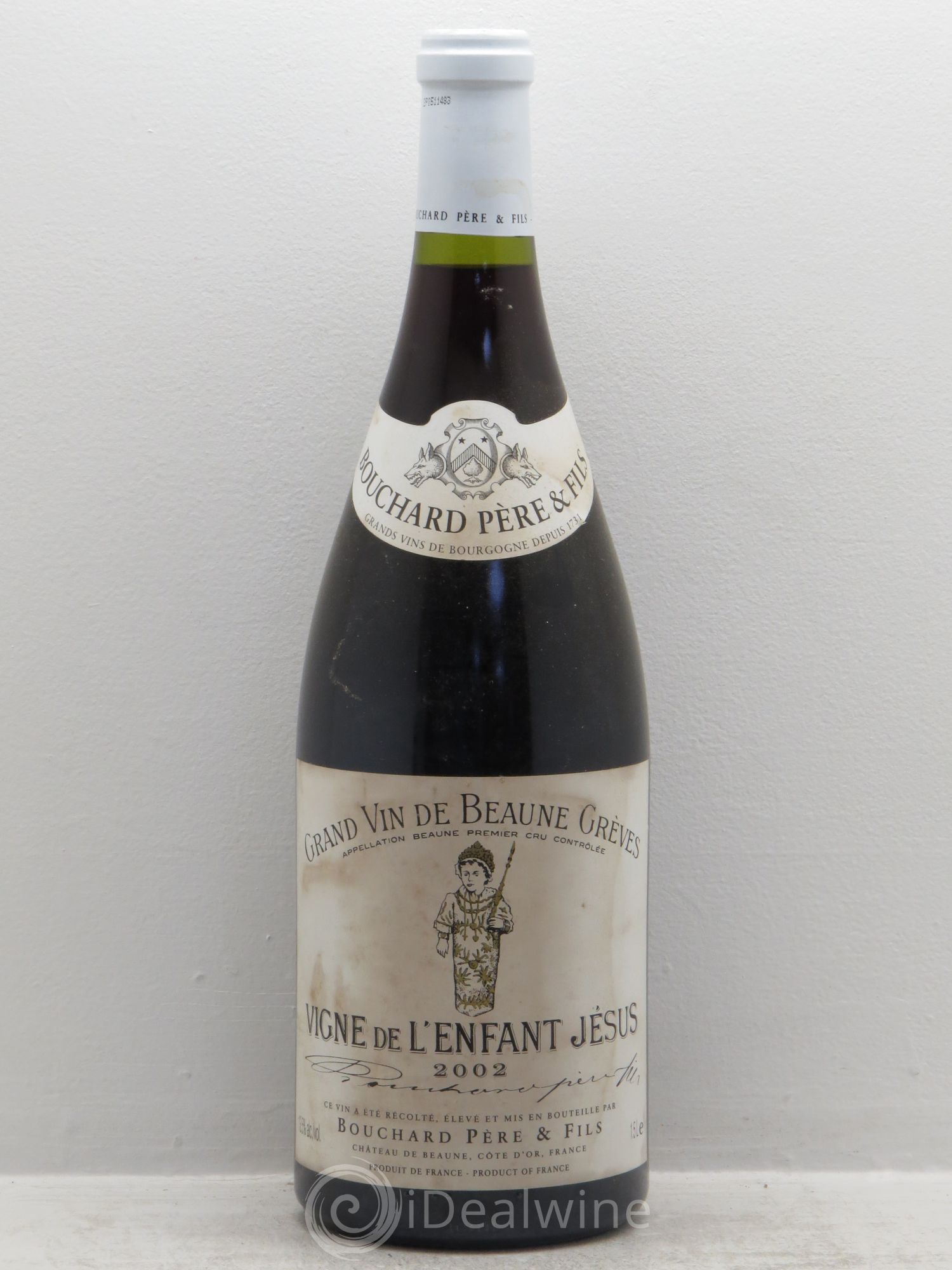 Beaune 1er Cru Grèves - Vigne de l'Enfant Jésus Bouchard Père & Fils 2002 - Lot de 1 magnum - 0