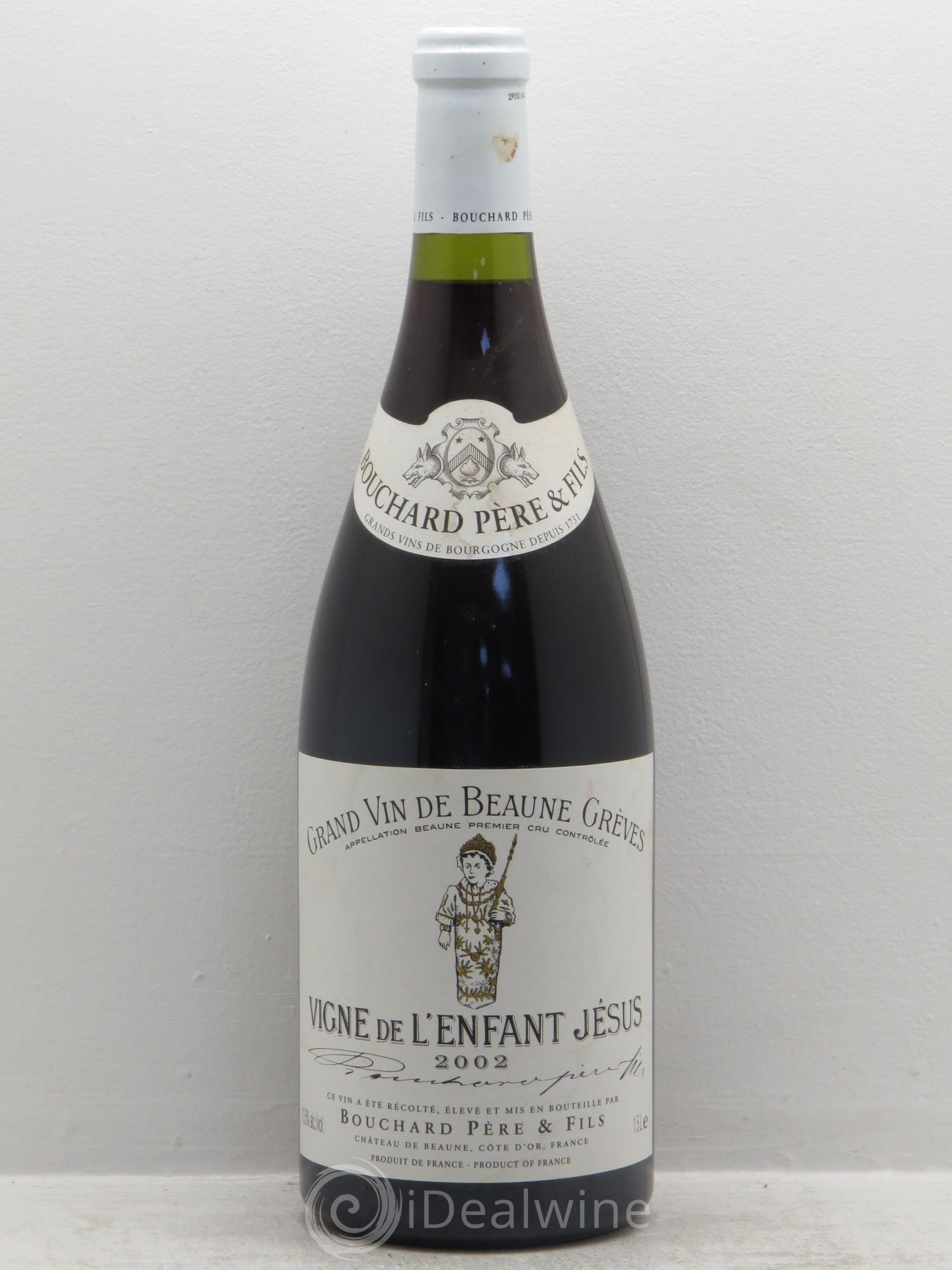 Beaune 1er Cru Grèves - Vigne de l'Enfant Jésus Bouchard Père & Fils 2002 - Lot de 1 magnum - 0