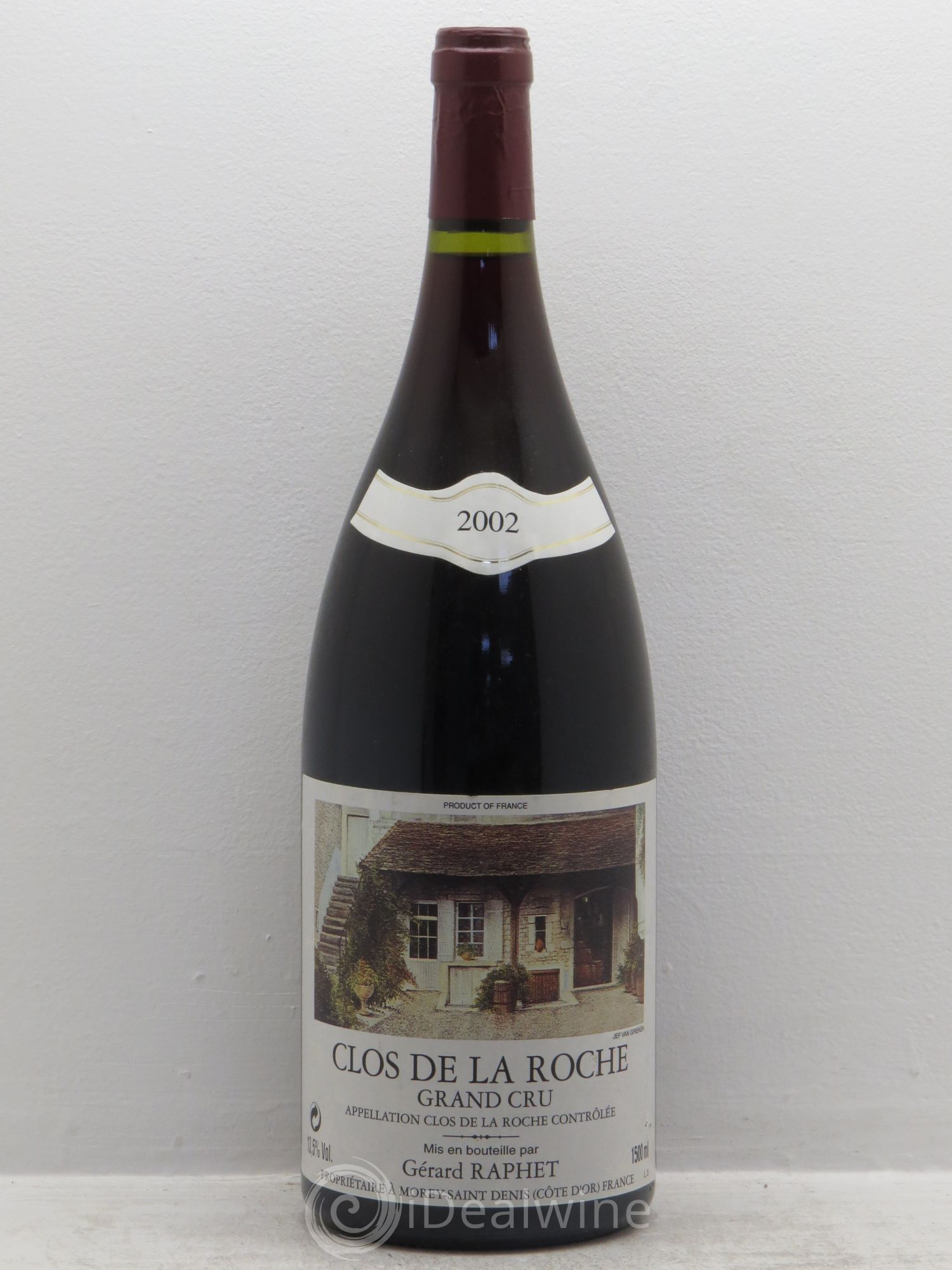 Clos de la Roche Grand Cru Gérard Raphet (Domaine) 2002 - Lot de 1 magnum - 0