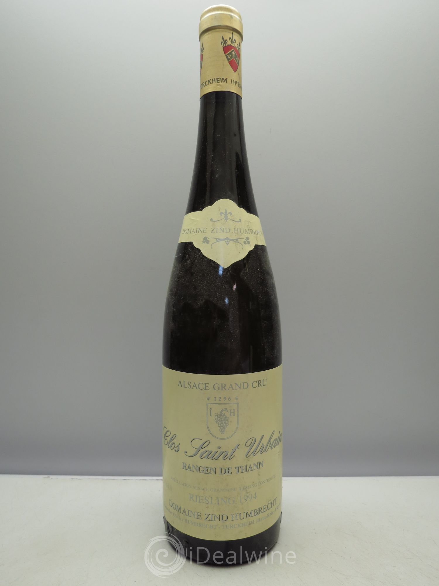 Alsace Riesling Grand Cru Rangen de Thann Clos Saint Urbain Zind-Humbrecht (Domaine) 1994 - Lot de 1 bouteille - 0