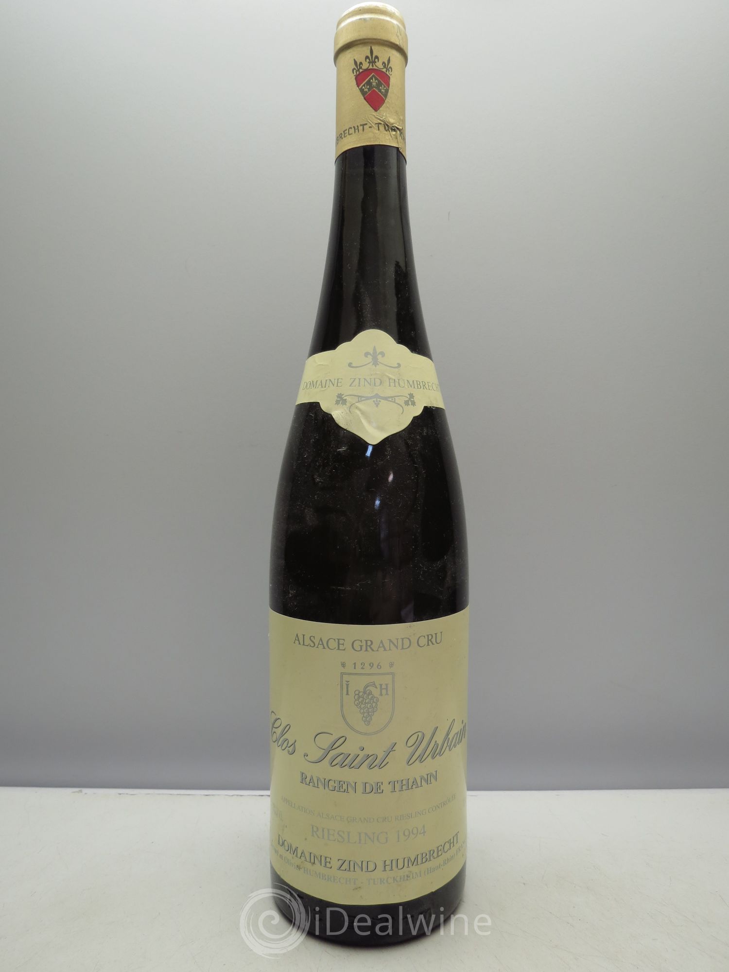 Alsace Riesling Grand Cru Rangen de Thann Clos Saint Urbain Zind-Humbrecht (Domaine) 1994 - Lot de 1 bouteille - 0