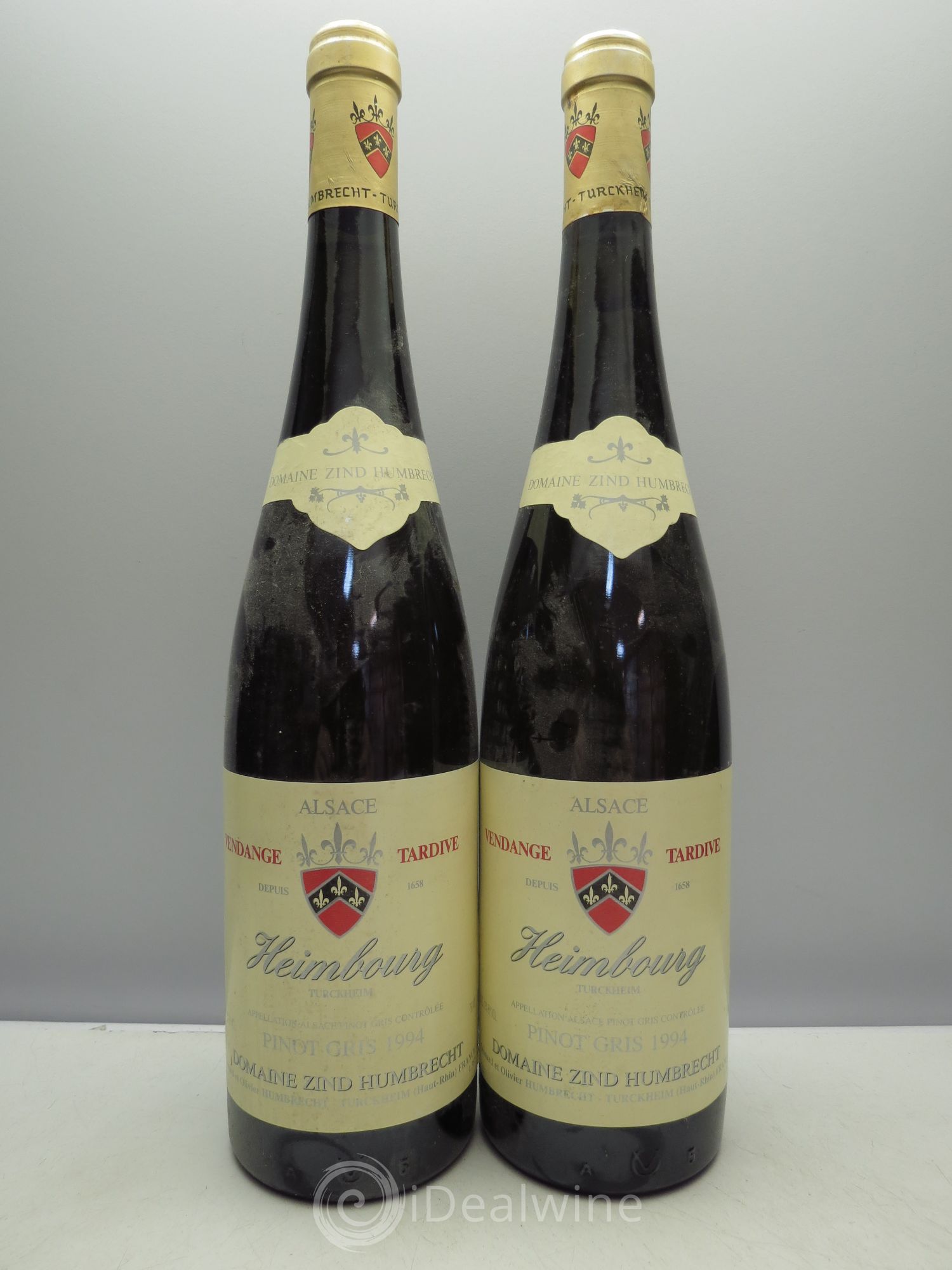 Alsace Pinot Gris (anciennement Tokay) Vendanges Tardives Zind-Humbrecht (Domaine) Heimbourg 1994 - Lotto di 2 bottiglie - 0