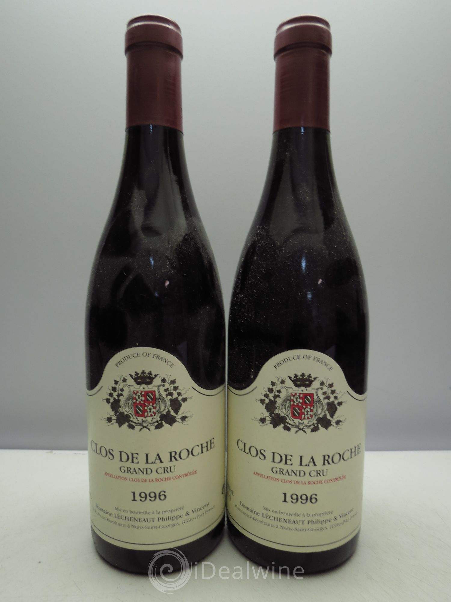 Clos de la Roche Grand Cru 1996 - Posten von 2 Flaschen - 0