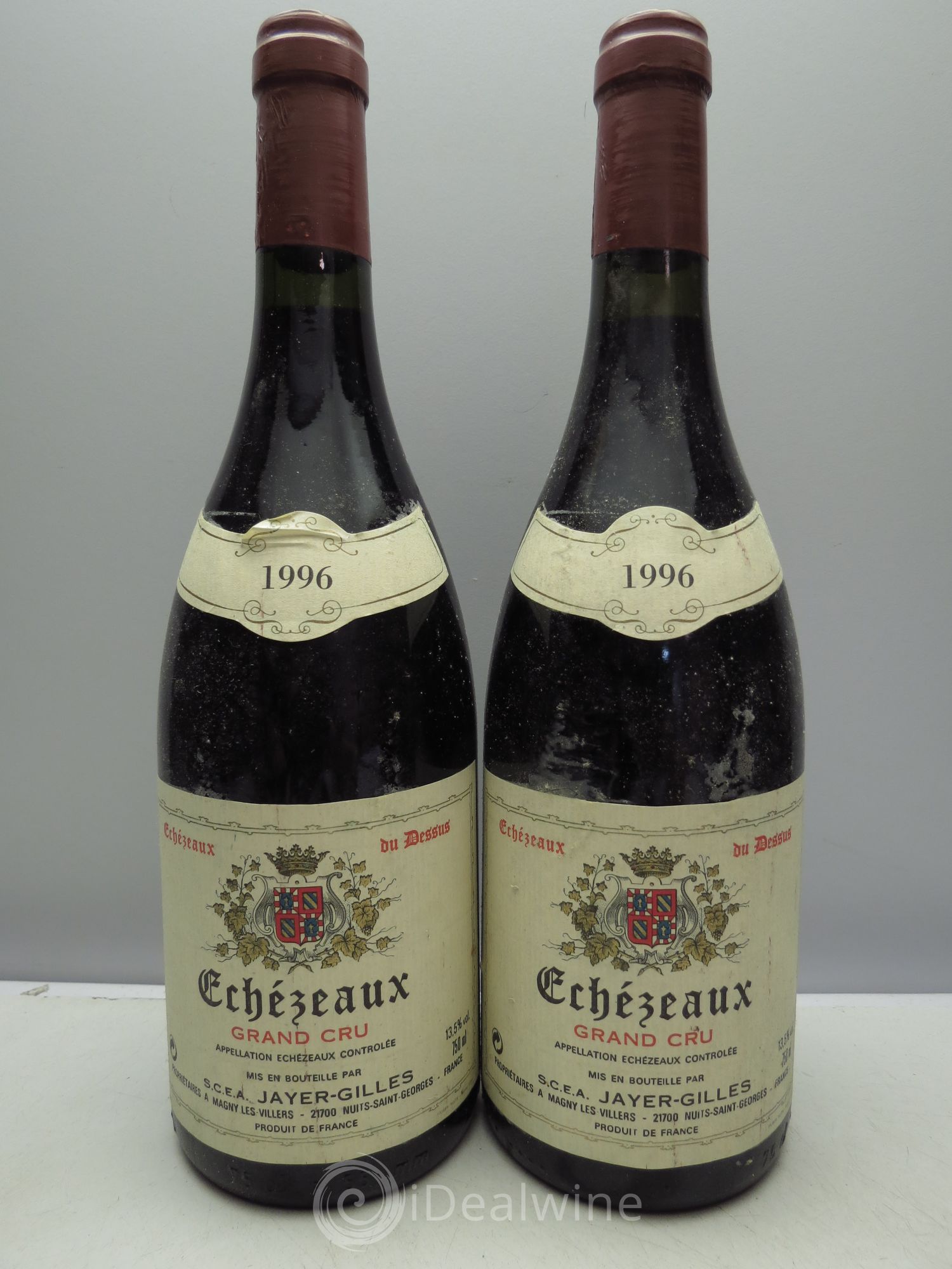 Echezeaux Grand Cru Jayer-Gilles 1996 - Lot de 2 bouteilles - 0