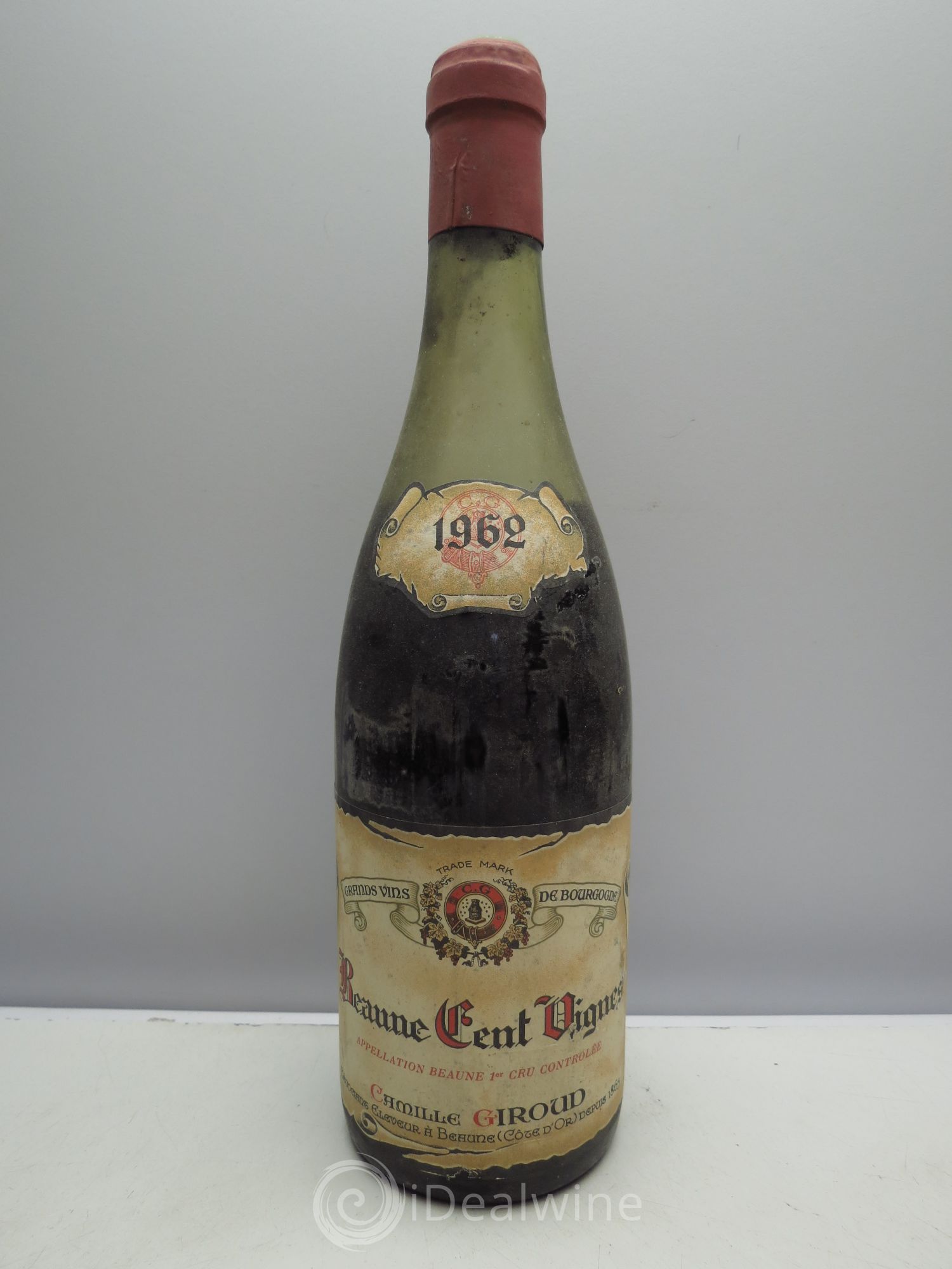 Beaune 1er Cru 1962 - Lot de 1 bouteille - 0