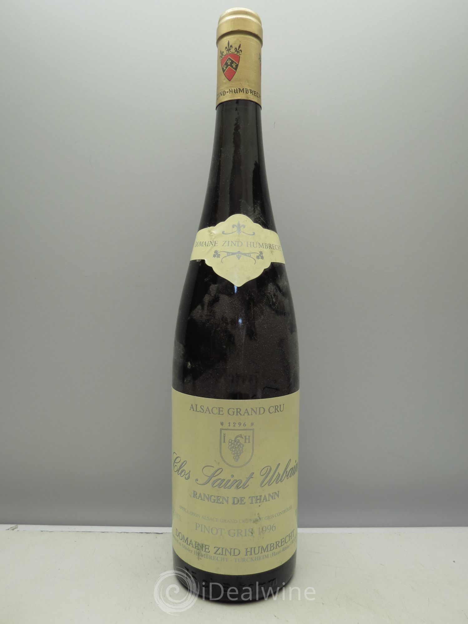 Alsace Pinot Gris (anciennement Tokay) Zind-Humbrecht (Domaine) Rangen de Thann - Clos Saint Urbain 1996 - Lot de 1 bouteille - 0
