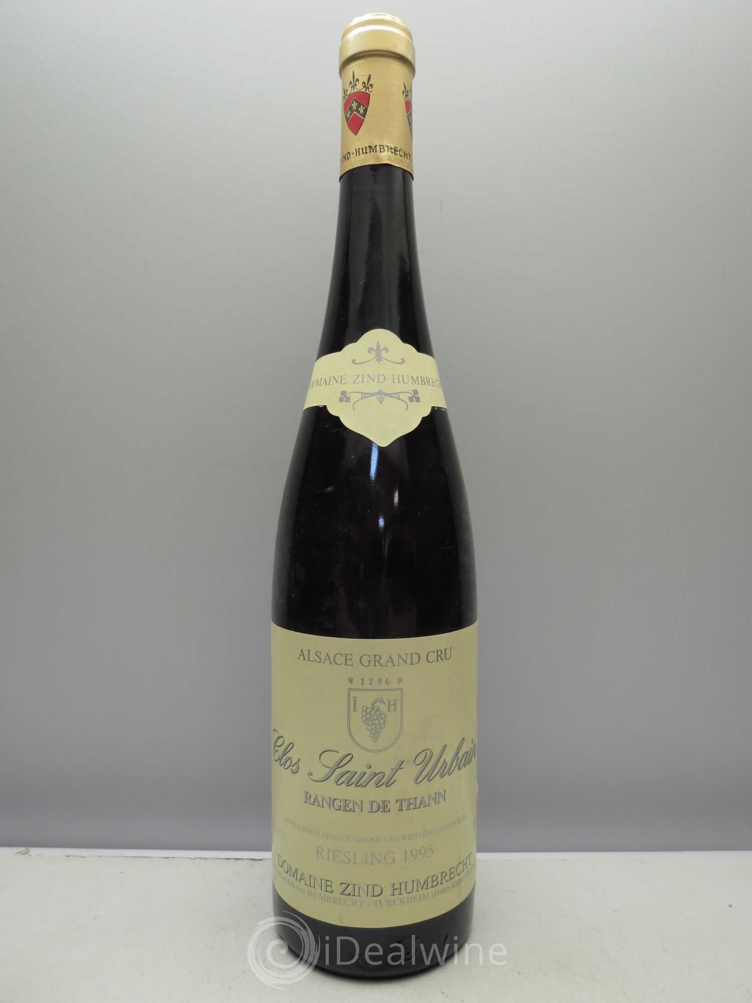Alsace Riesling Grand Cru Rangen de Thann Clos Saint Urbain Zind-Humbrecht (Domaine) 1995 - Lot de 1 bouteille - 0