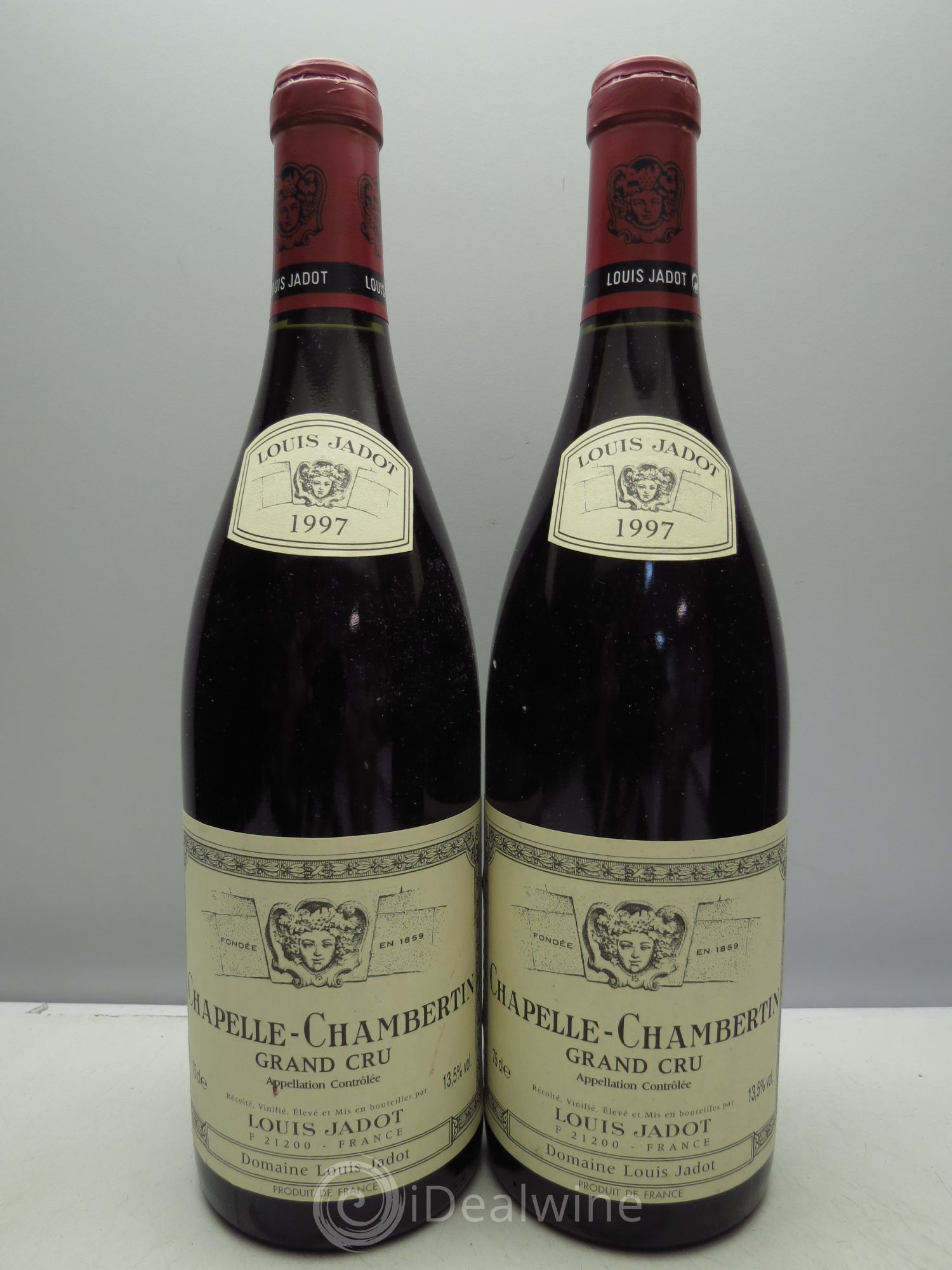 Chapelle-Chambertin Grand Cru Maison Louis Jadot 1997 - Lot de 2 bouteilles - 0