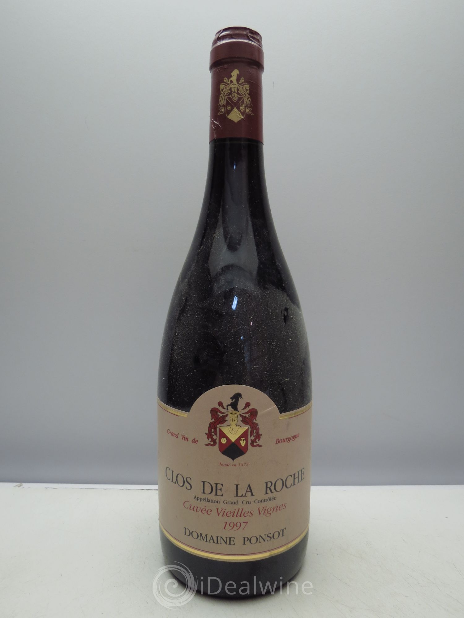 Clos de la Roche Grand Cru Vieilles Vignes Ponsot (Domaine) 1997 - Lot de 1 bouteille - 0