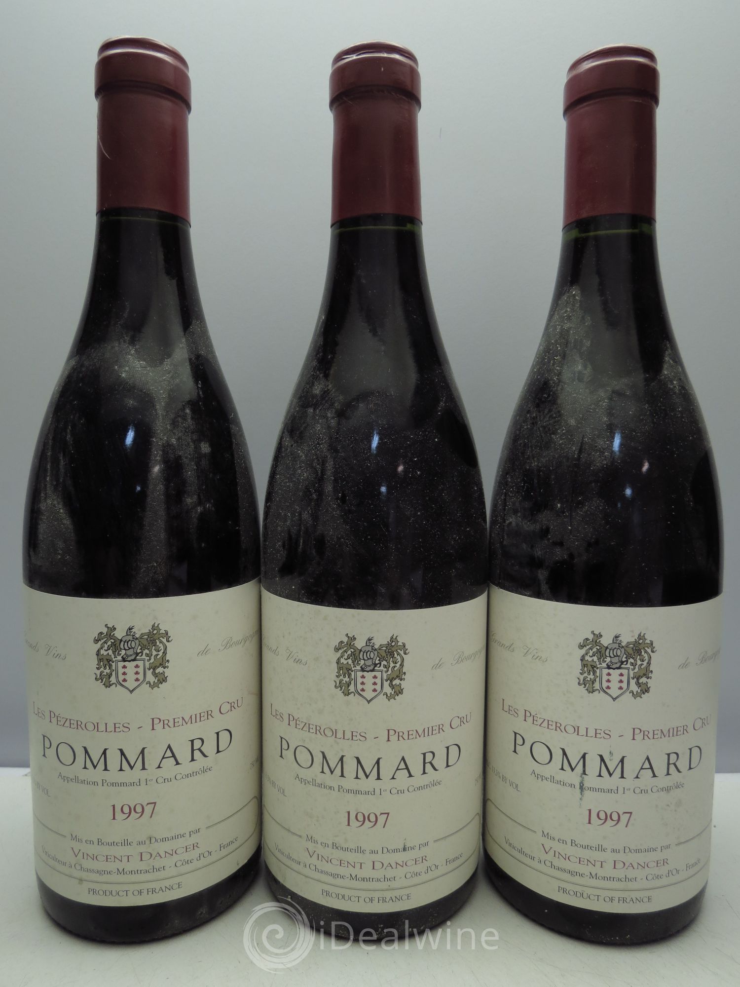 Pommard 1er Cru V.Dancer 1997 - Lot de 3 bouteilles - 0