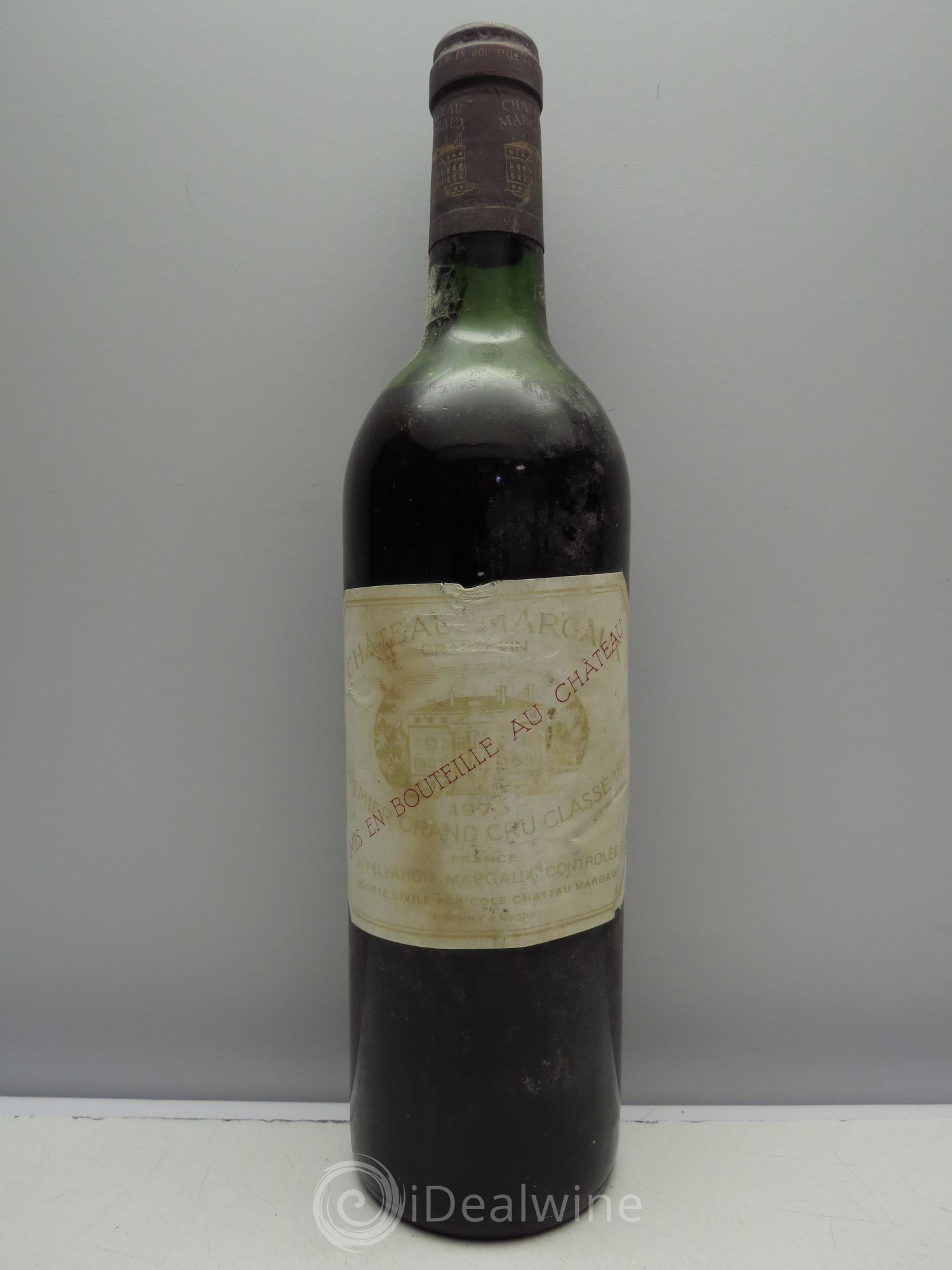 Château Margaux 1er Grand Cru Classé 1975 - Lot de 1 bouteille - 0